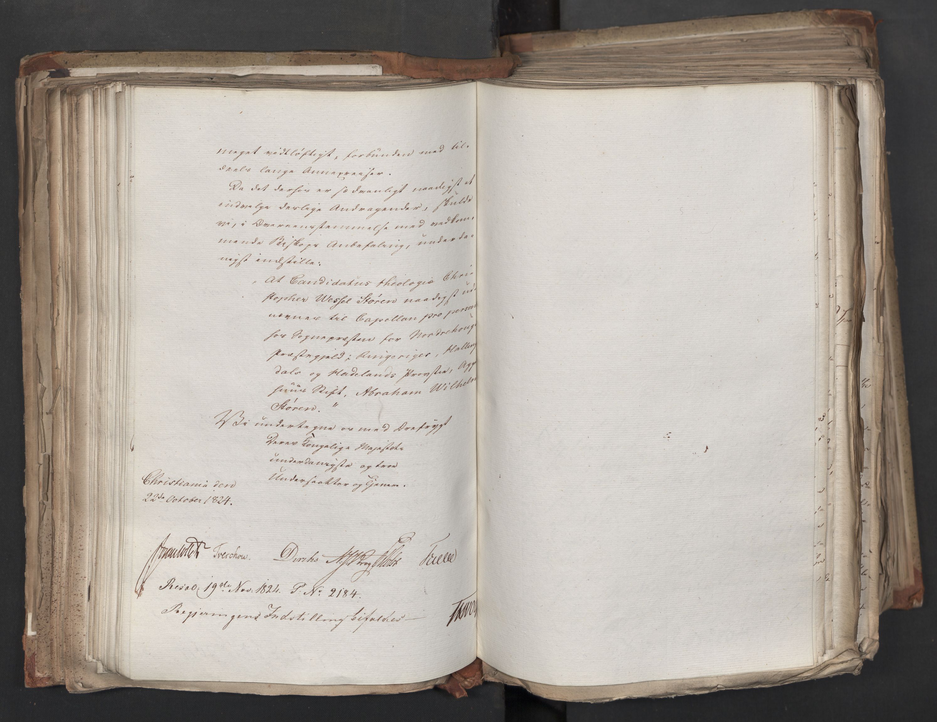 Statsrådsavdelingen i Stockholm, AV/RA-S-1003/D/Da/L0040: Regjeringsinnstillinger nr. 1947-2203, 1824, p. 247