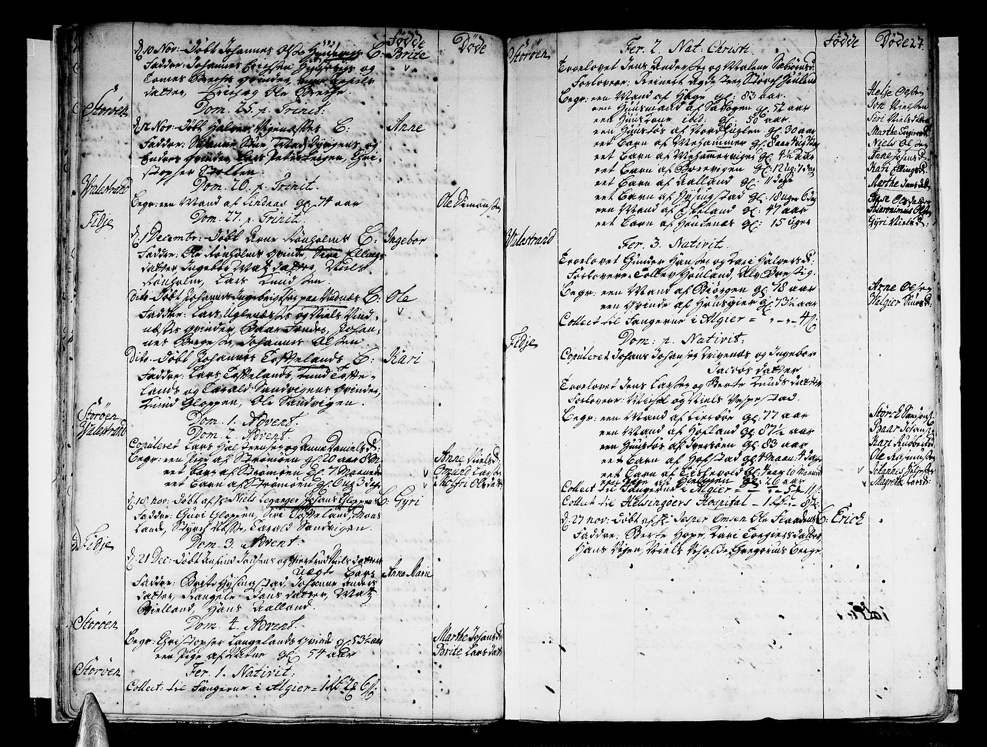 Stord sokneprestembete, AV/SAB-A-78201/H/Haa: Parish register (official) no. A 1, 1725-1744, p. 27