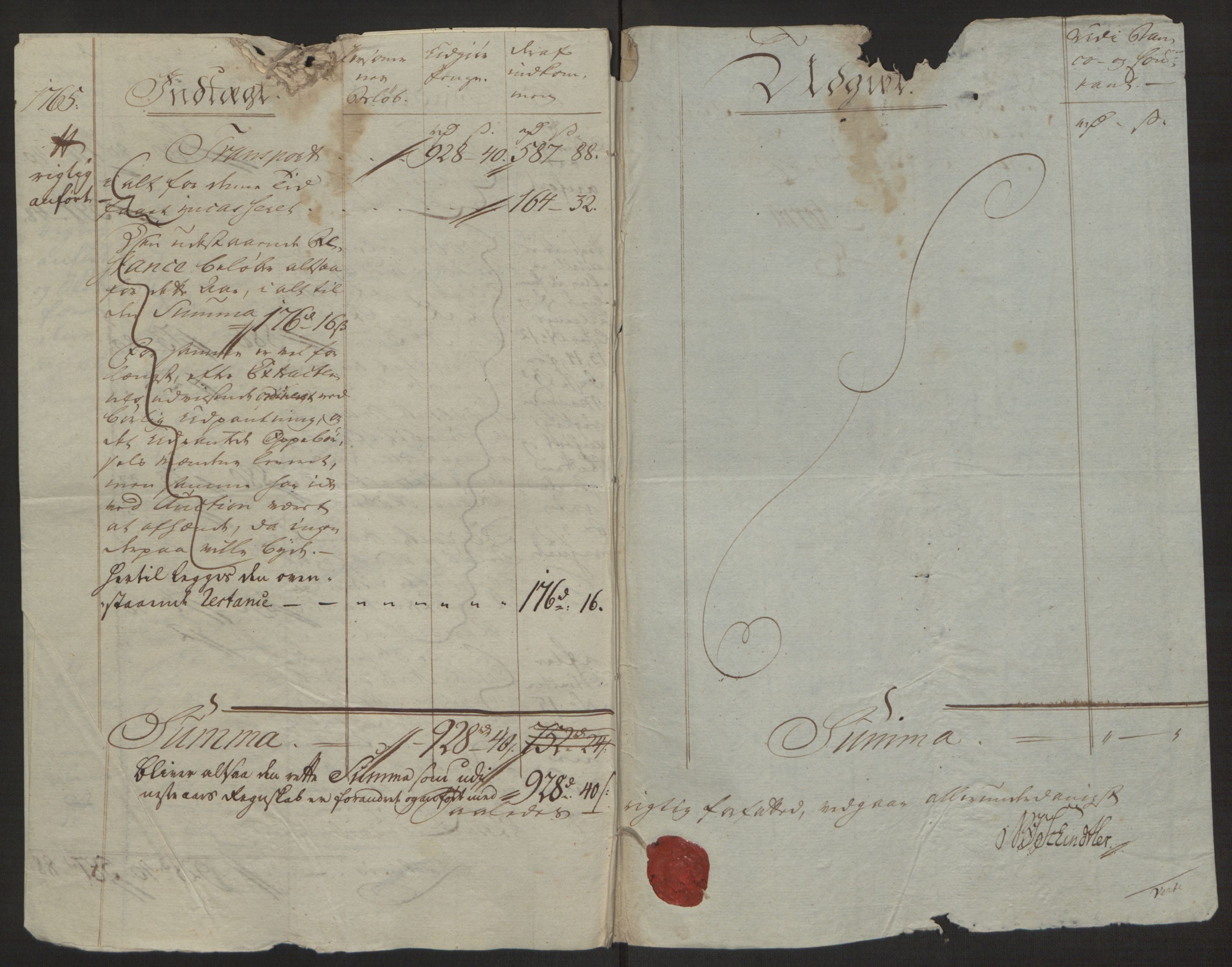 Rentekammeret inntil 1814, Reviderte regnskaper, Byregnskaper, AV/RA-EA-4066/R/Rh/L0162/0001: [H4] Kontribusjonsregnskap / Ekstraskatt, Tønsberg, 1762-1772, p. 182