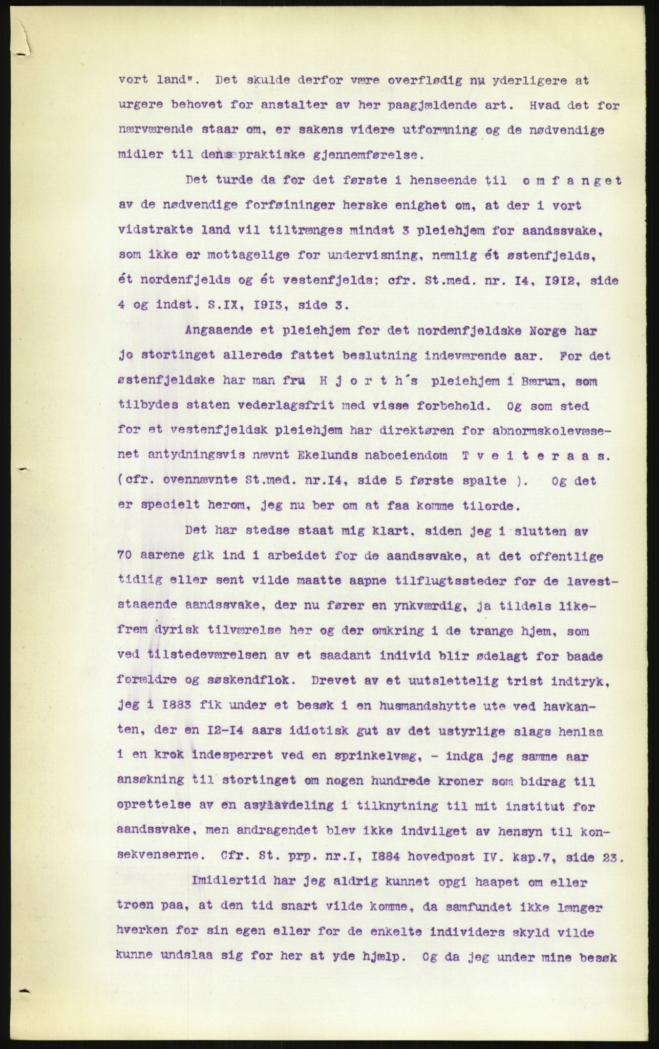 Kirke- og undervisningsdepartementet, 1. skolekontor D, AV/RA-S-1021/F/Fh/Fhr/L0098: Eikelund off. skole for evneveike, 1897-1947, p. 9