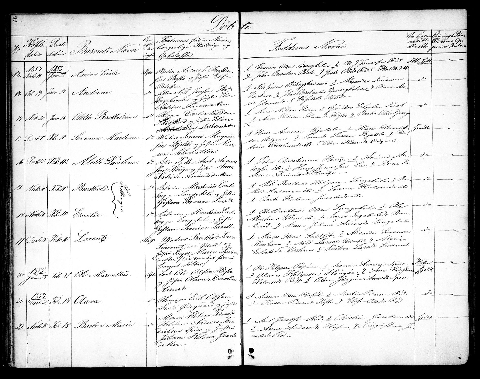 Hvaler prestekontor Kirkebøker, SAO/A-2001/F/Fa/L0006: Parish register (official) no. I 6, 1846-1863, p. 42