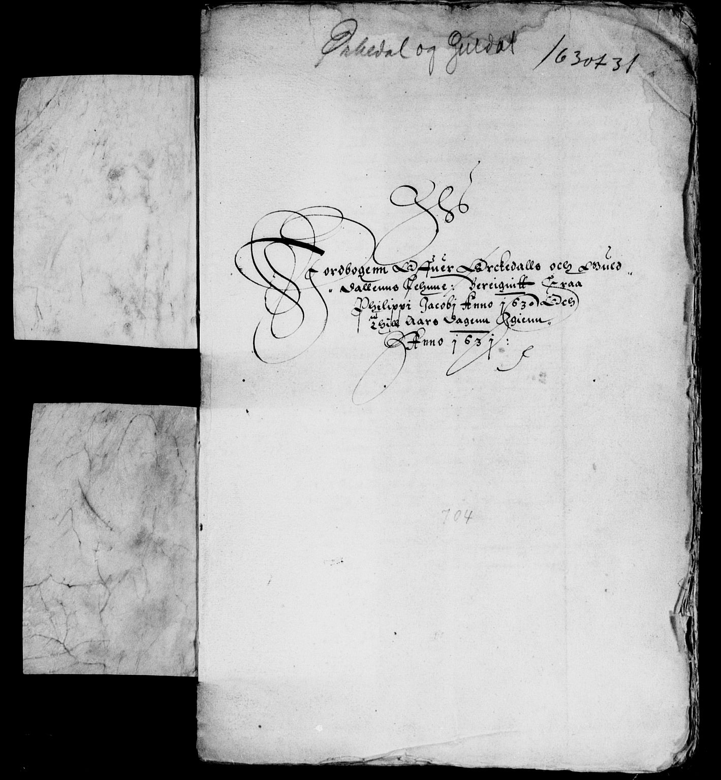 Rentekammeret inntil 1814, Reviderte regnskaper, Lensregnskaper, AV/RA-EA-5023/R/Rb/Rbw/L0044: Trondheim len, 1630-1631
