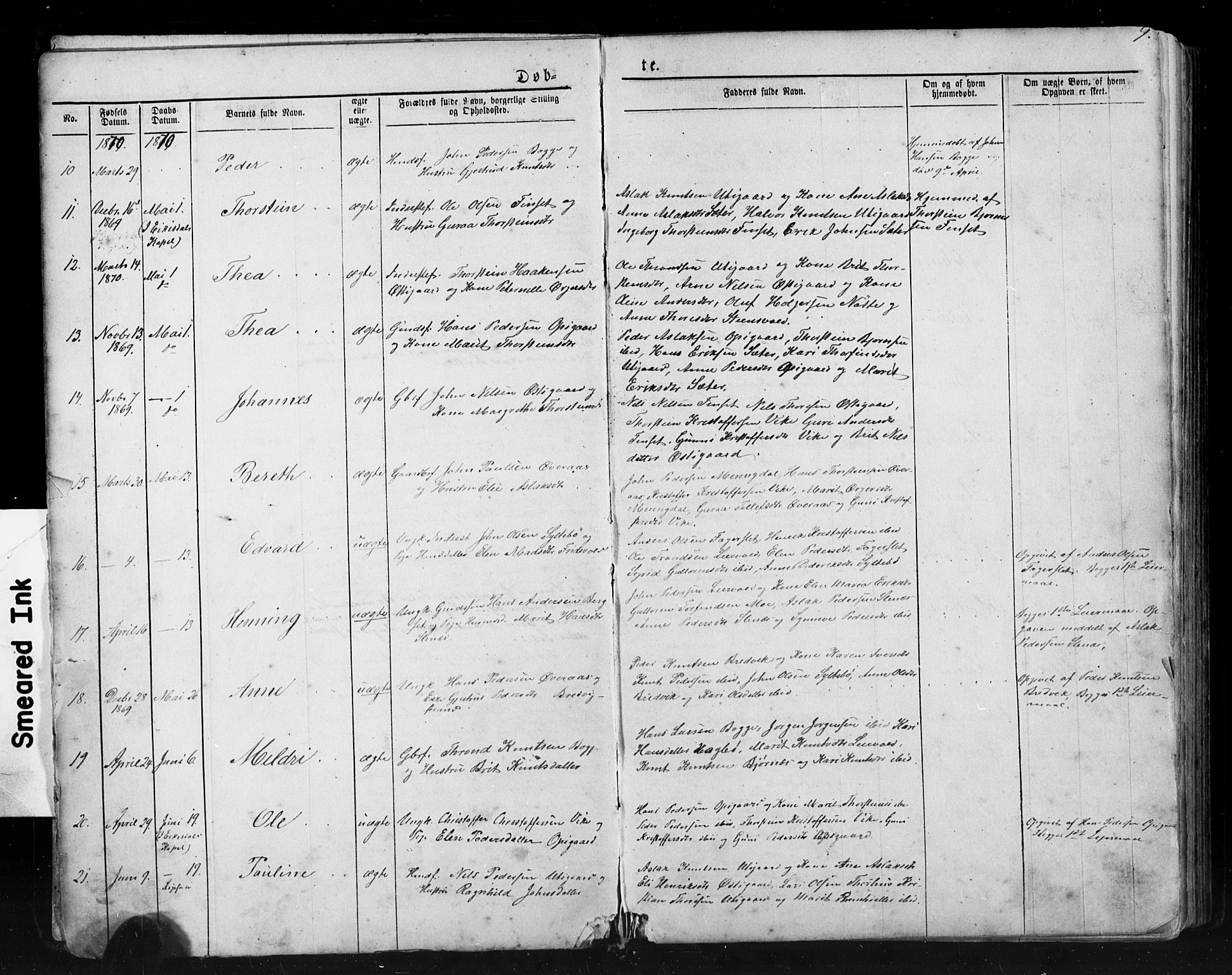 Ministerialprotokoller, klokkerbøker og fødselsregistre - Møre og Romsdal, SAT/A-1454/552/L0638: Parish register (copy) no. 552C01, 1867-1902, p. 9