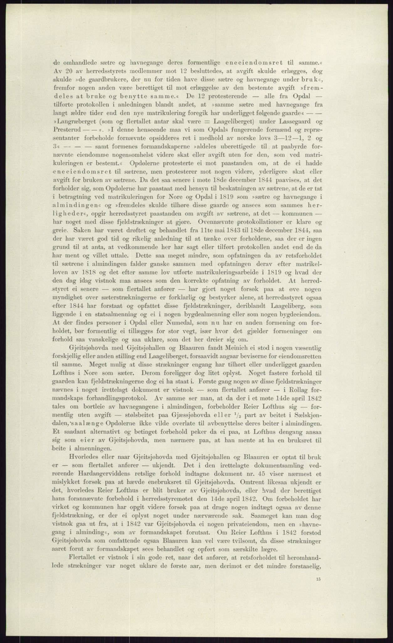 Høyfjellskommisjonen, RA/S-1546/X/Xa/L0001: Nr. 1-33, 1909-1953, p. 908