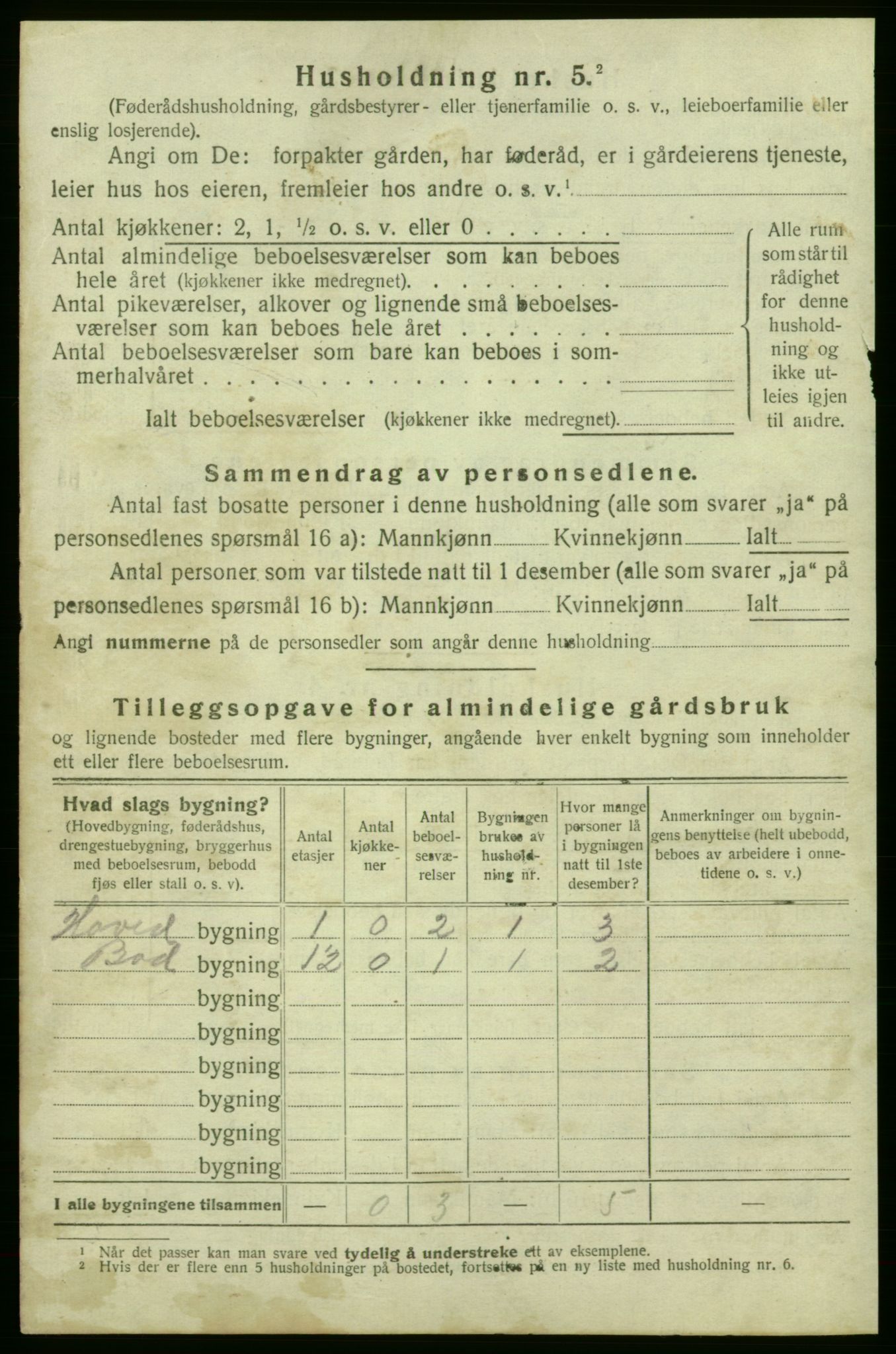 SAB, 1920 census for Varaldsøy, 1920, p. 64