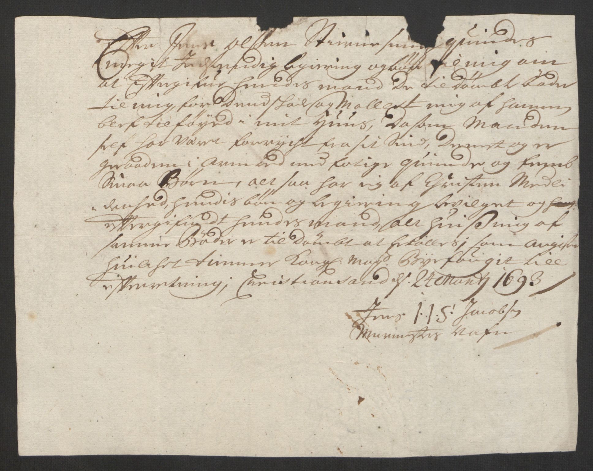 Rentekammeret inntil 1814, Reviderte regnskaper, Byregnskaper, AV/RA-EA-4066/R/Rm/L0285: [M18] Sikt og sakefall, 1681-1718, p. 373