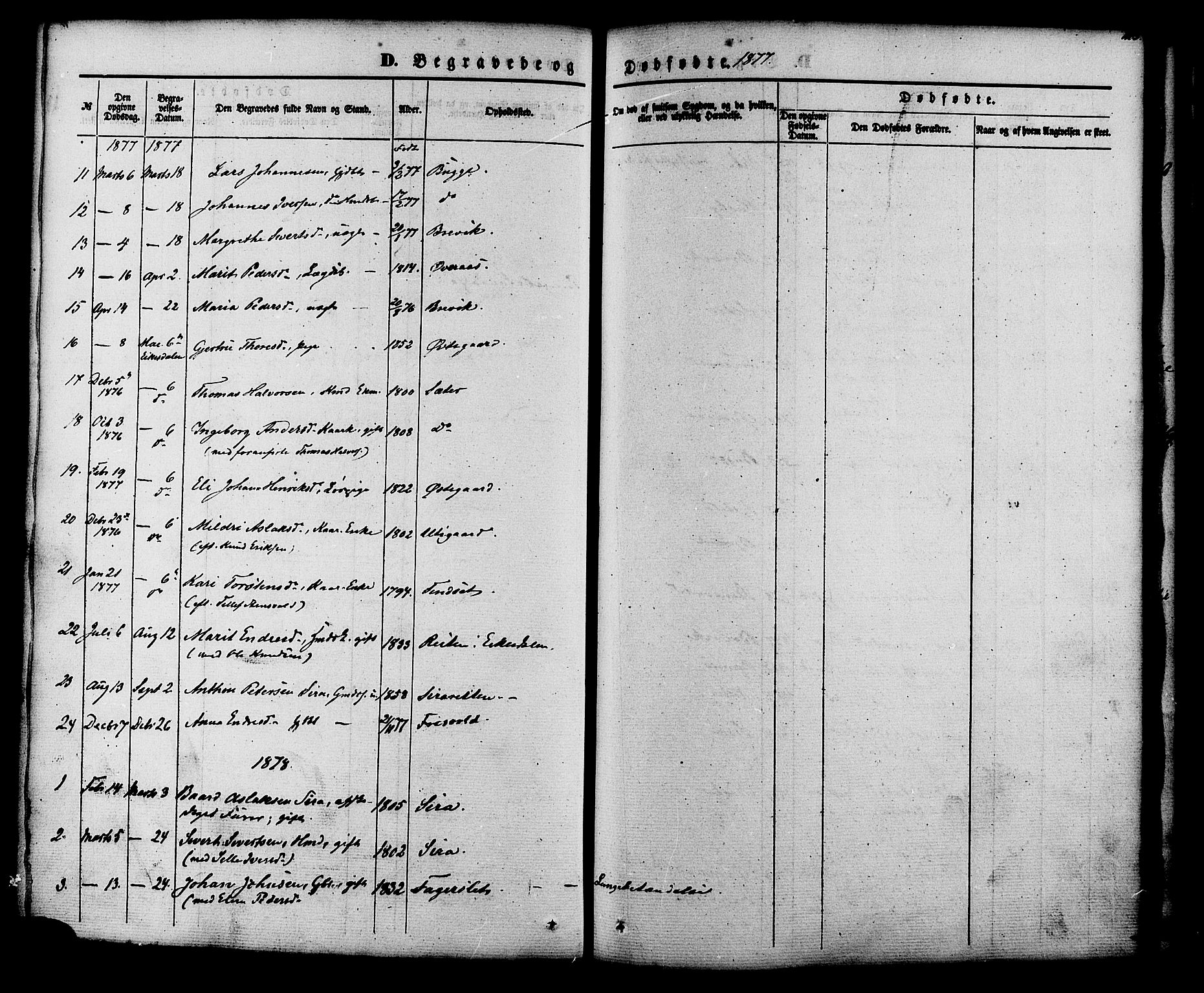 Ministerialprotokoller, klokkerbøker og fødselsregistre - Møre og Romsdal, SAT/A-1454/552/L0637: Parish register (official) no. 552A01, 1845-1879, p. 263
