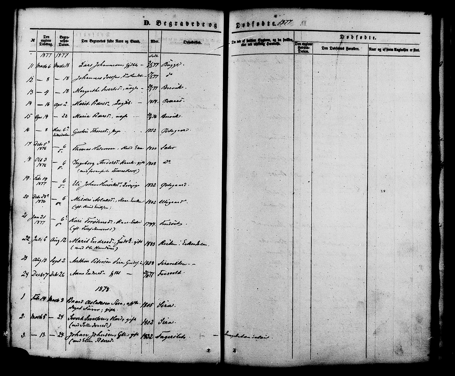 Ministerialprotokoller, klokkerbøker og fødselsregistre - Møre og Romsdal, AV/SAT-A-1454/552/L0637: Parish register (official) no. 552A01, 1845-1879, p. 263