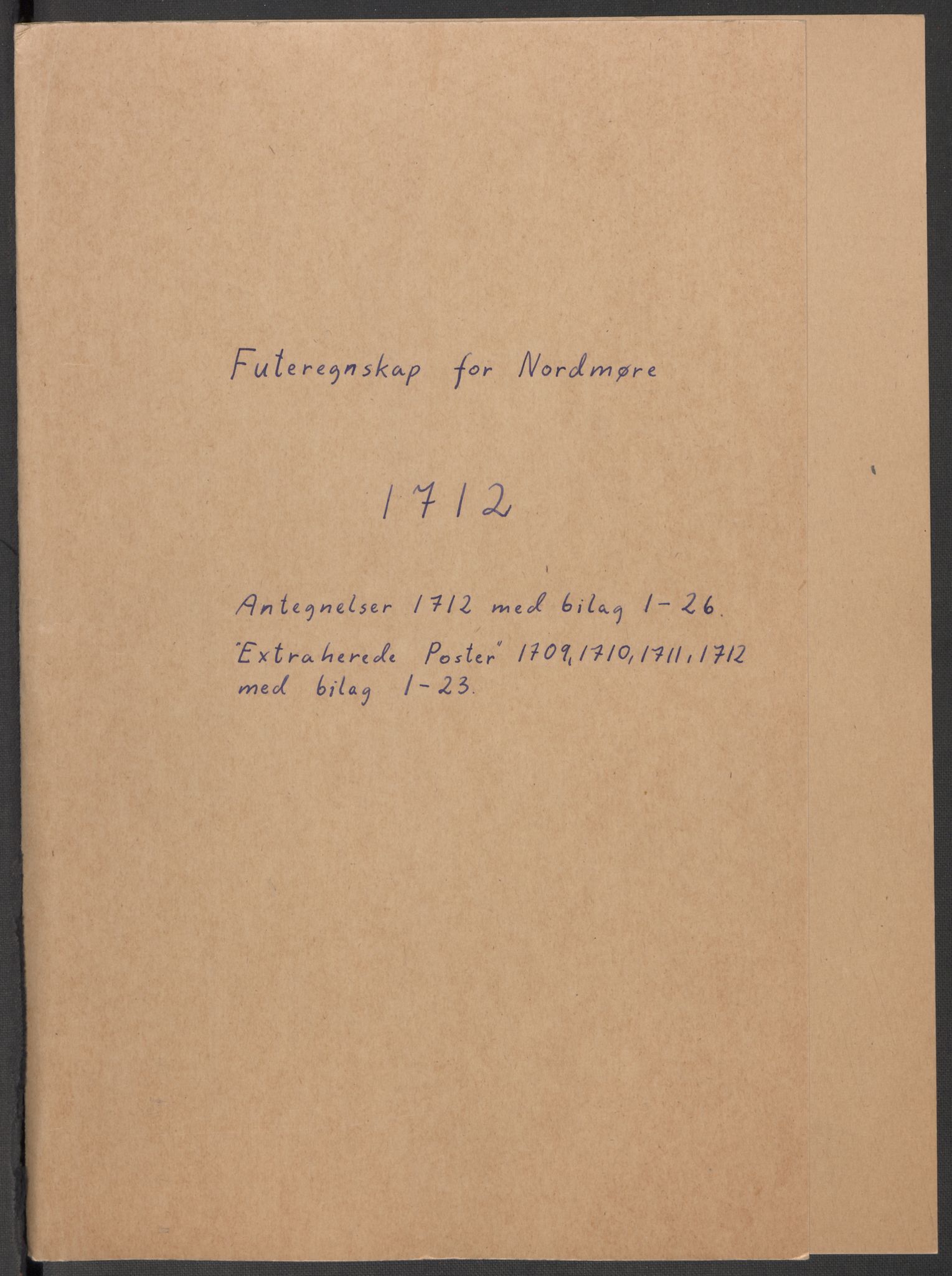 Rentekammeret inntil 1814, Reviderte regnskaper, Fogderegnskap, RA/EA-4092/R56/L3746: Fogderegnskap Nordmøre, 1712, p. 260