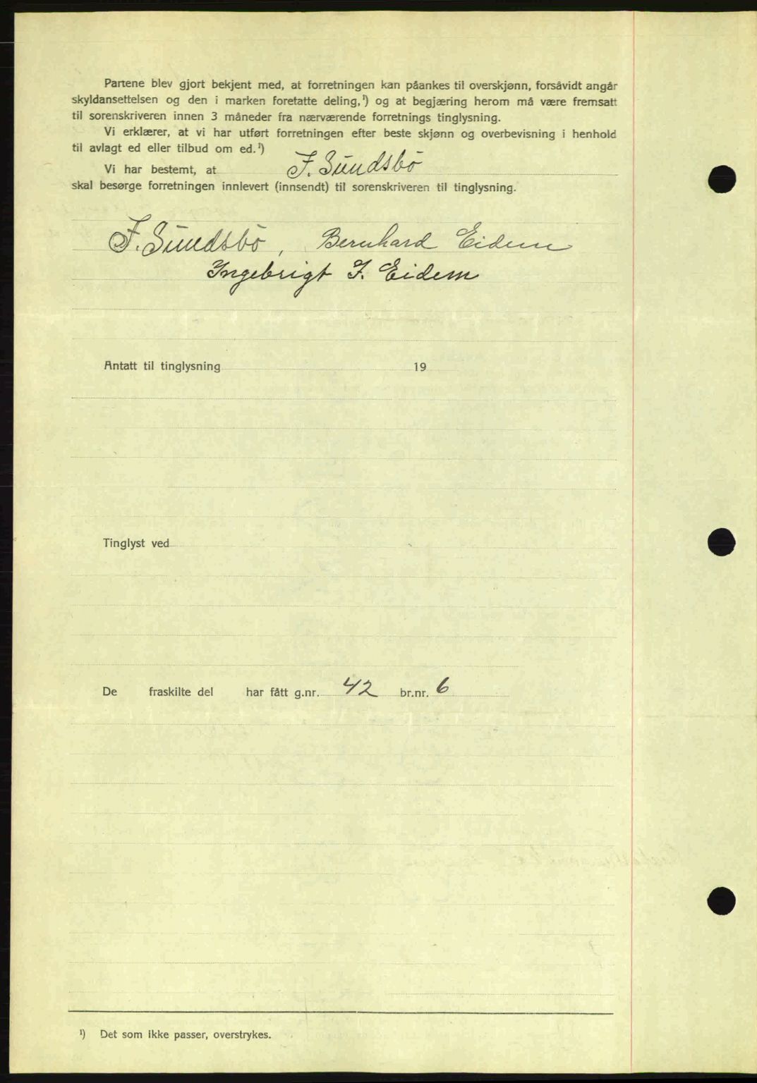 Romsdal sorenskriveri, SAT/A-4149/1/2/2C: Mortgage book no. A3, 1937-1937, Diary no: : 1629/1937
