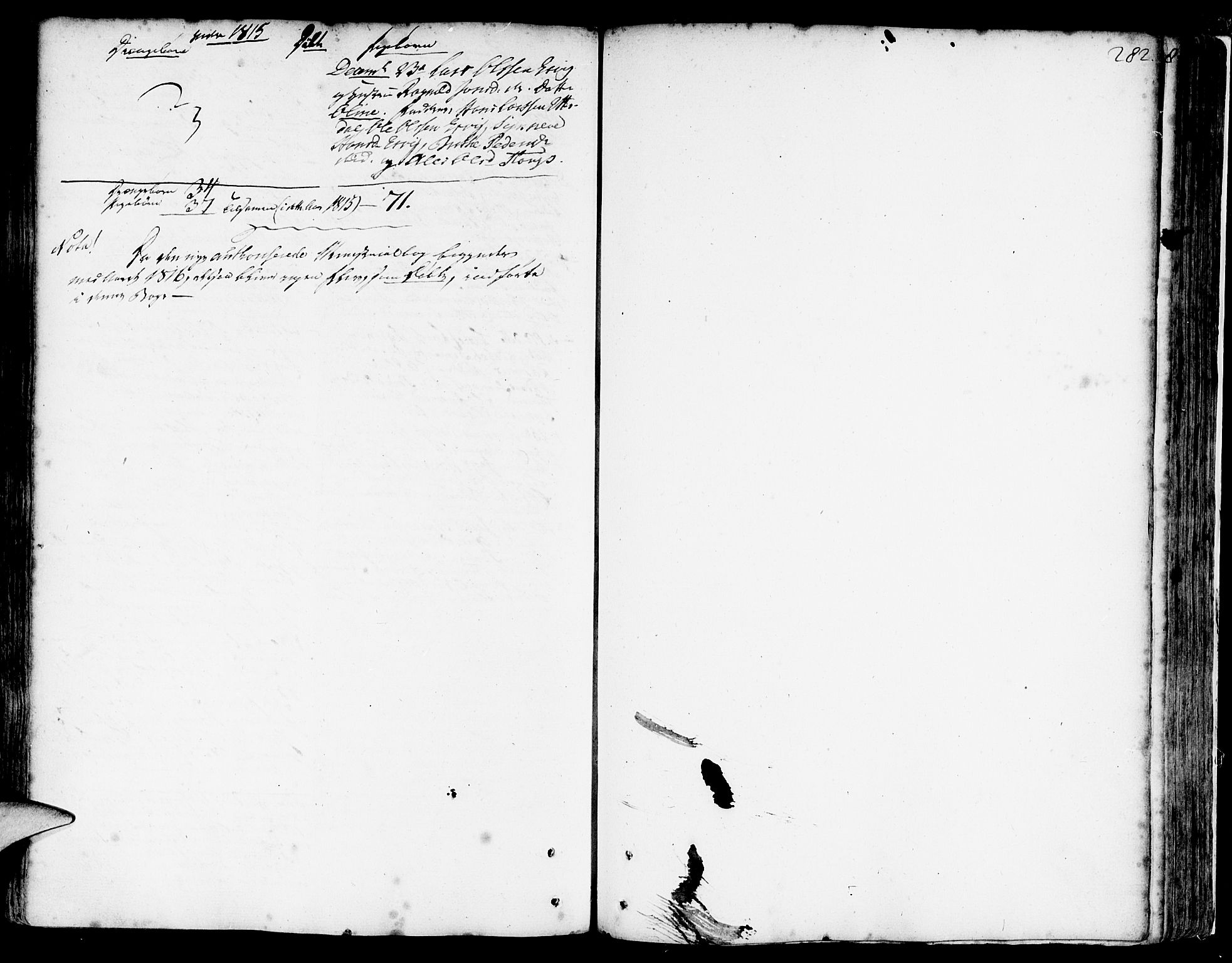 Davik sokneprestembete, SAB/A-79701/H/Haa/Haaa/L0002: Parish register (official) no. A 2, 1742-1816, p. 282