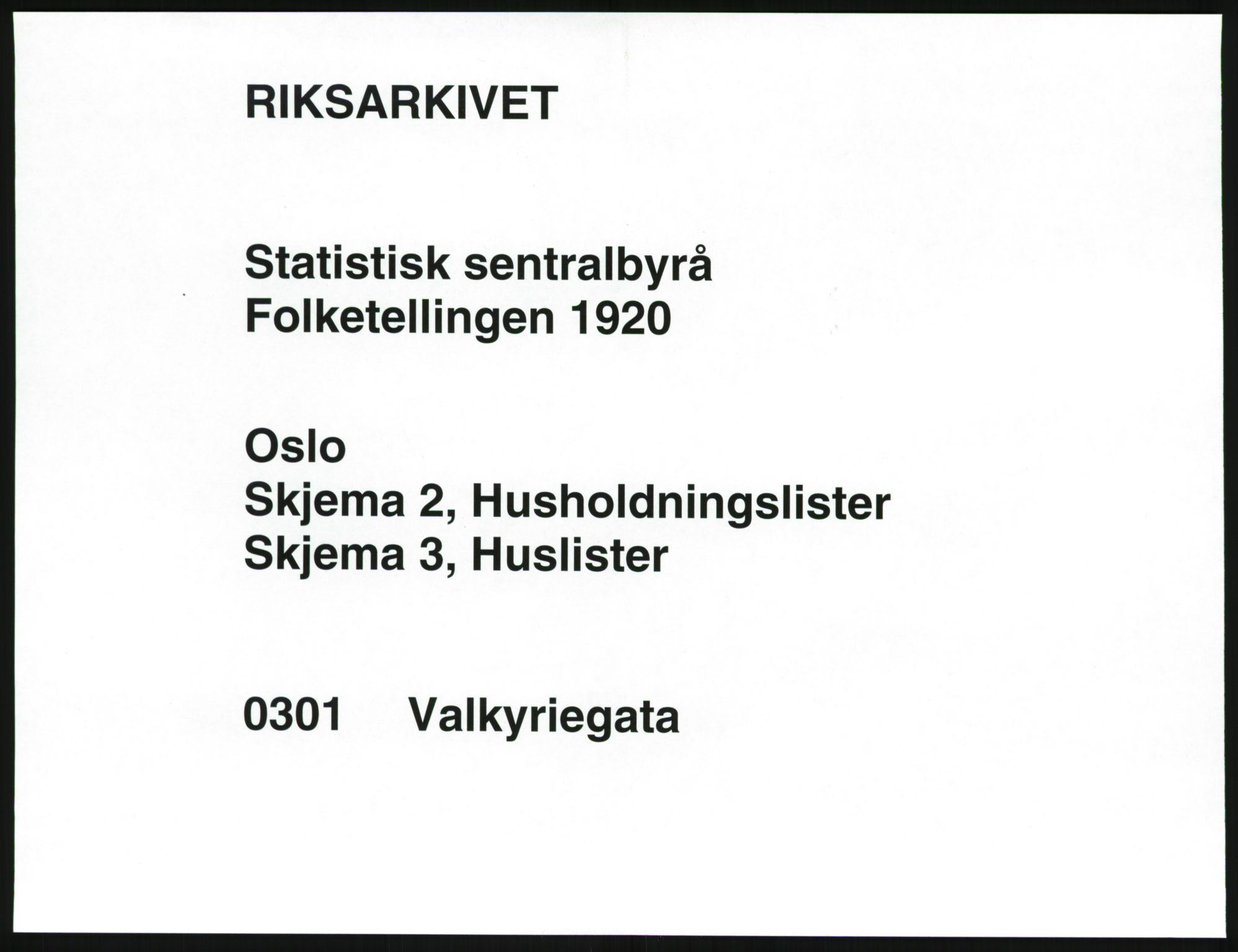SAO, 1920 census for Kristiania, 1920, p. 126403