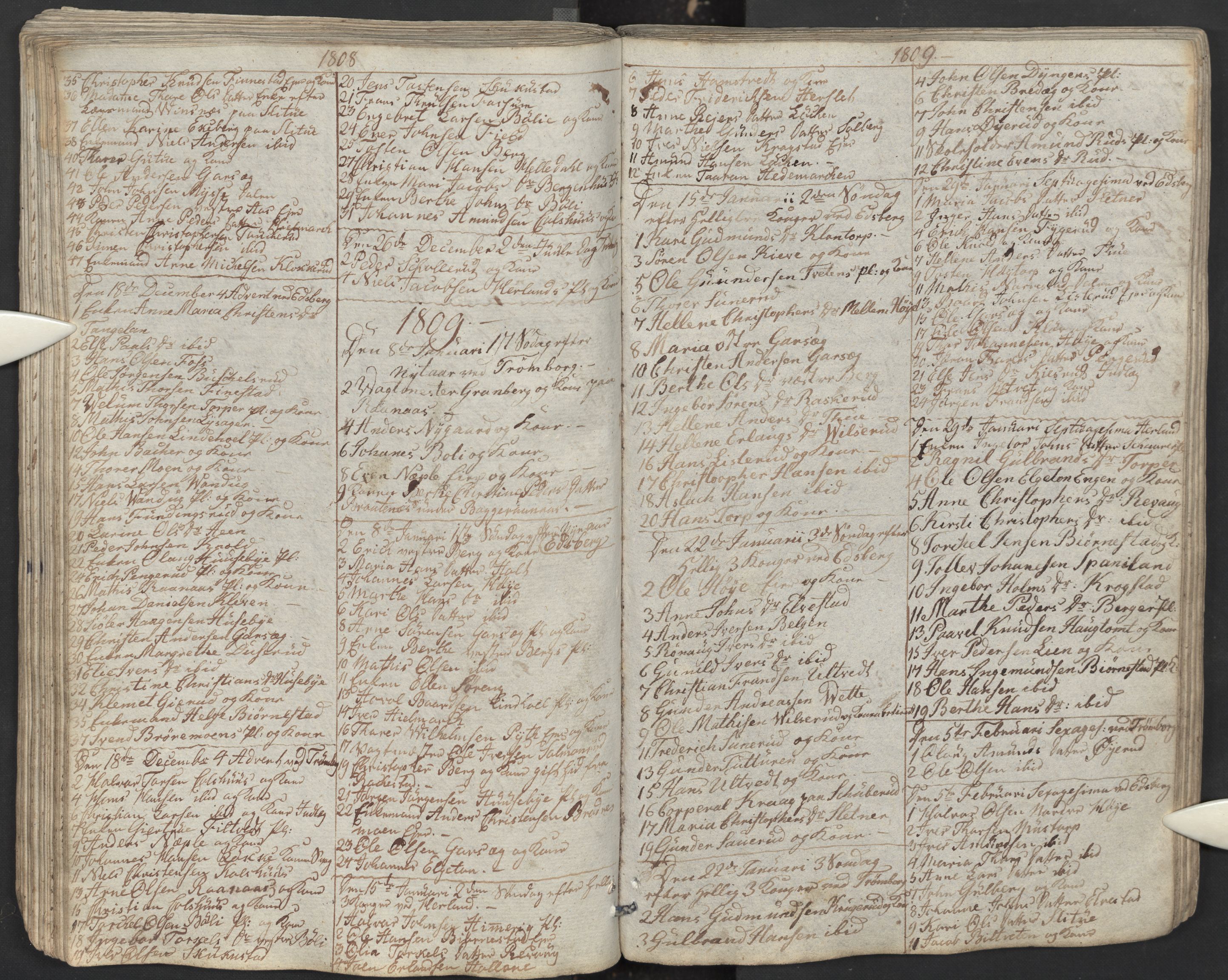 Eidsberg prestekontor Kirkebøker, AV/SAO-A-10905/M/Ma/L0001: Communicants register no. I 1, 1800-1821