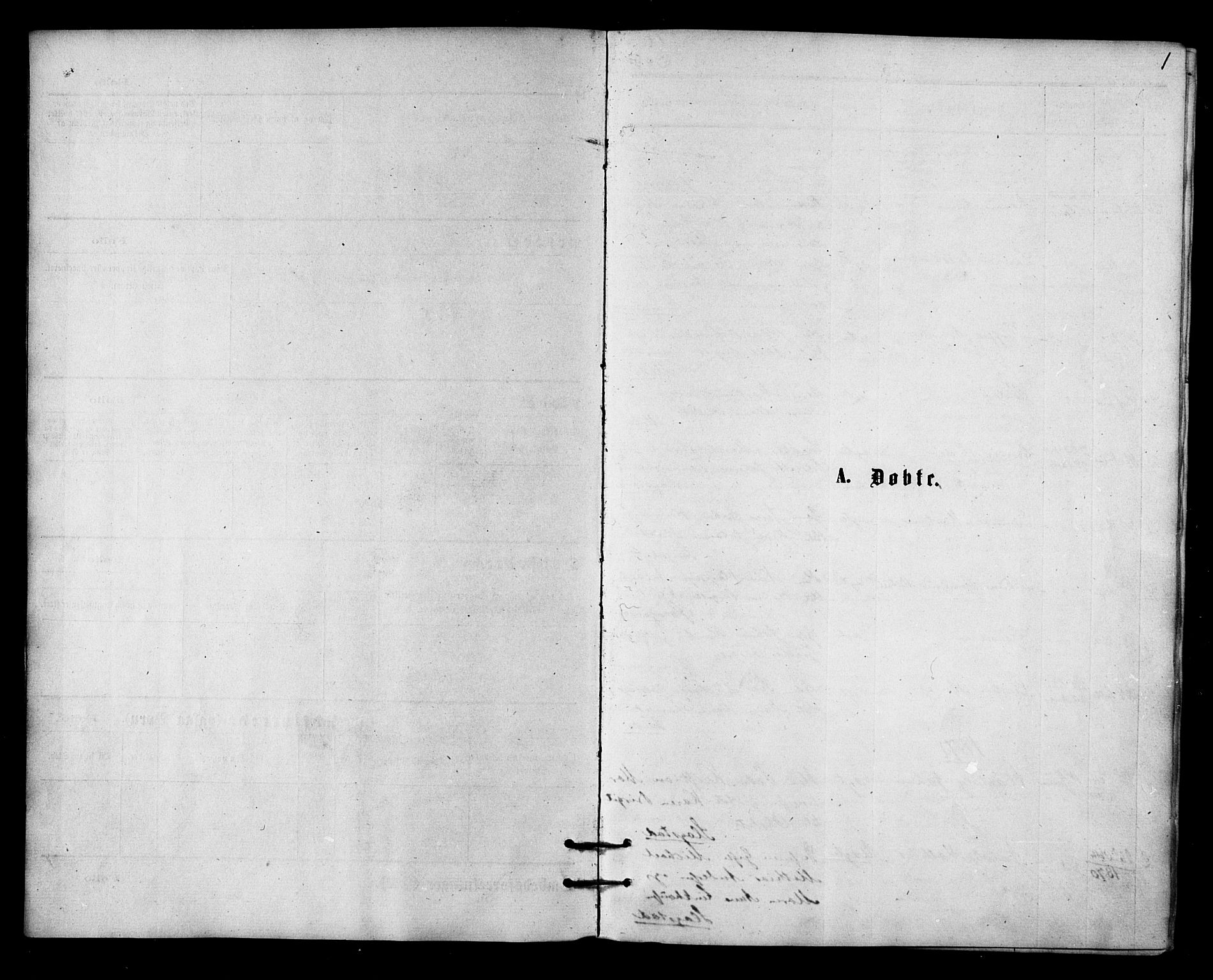 Sand/Bjarkøy sokneprestkontor, SATØ/S-0811/I/Ia/Iaa/L0002kirke: Parish register (official) no. 2, 1870-1878, p. 1