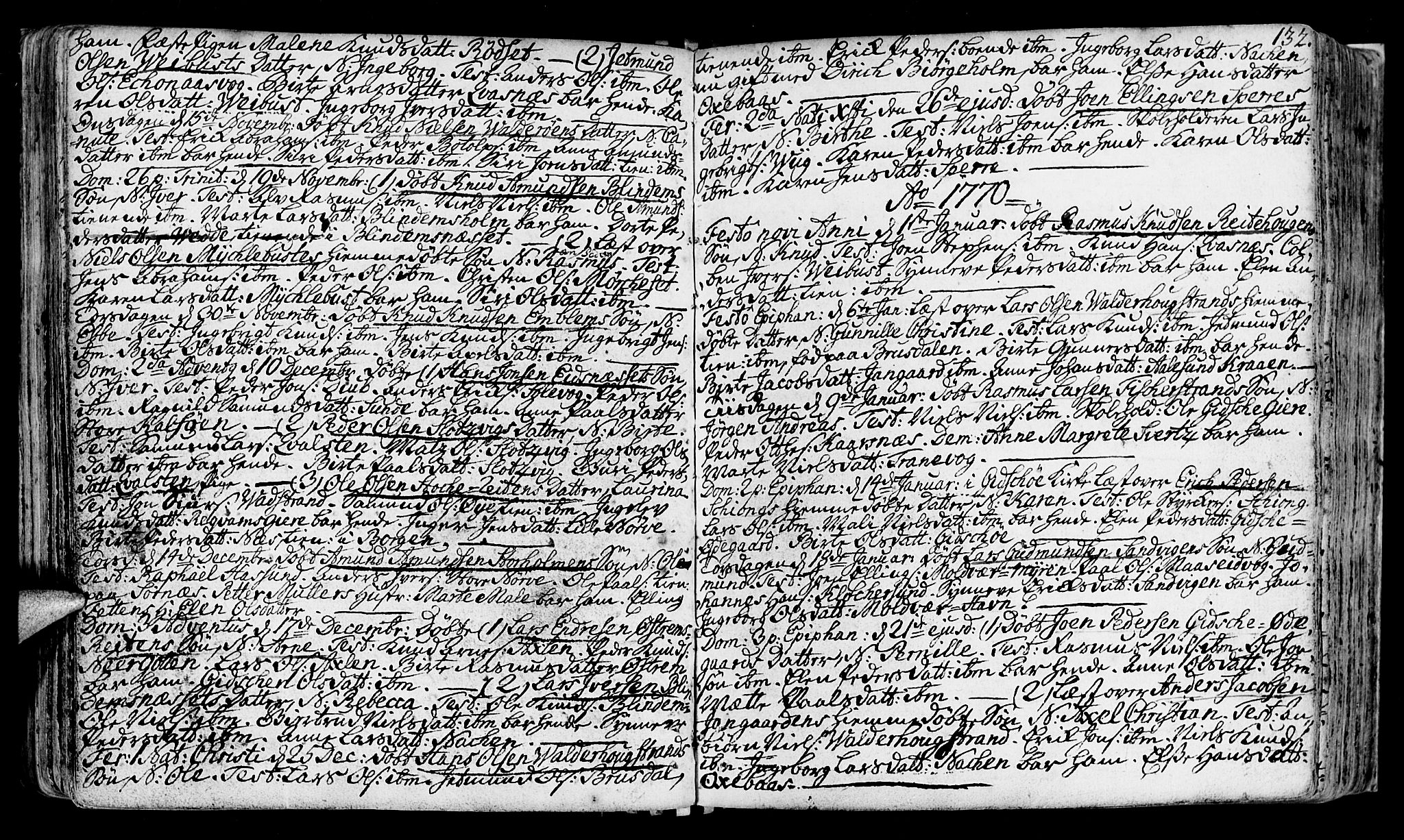 Ministerialprotokoller, klokkerbøker og fødselsregistre - Møre og Romsdal, AV/SAT-A-1454/528/L0392: Parish register (official) no. 528A03, 1762-1800, p. 132