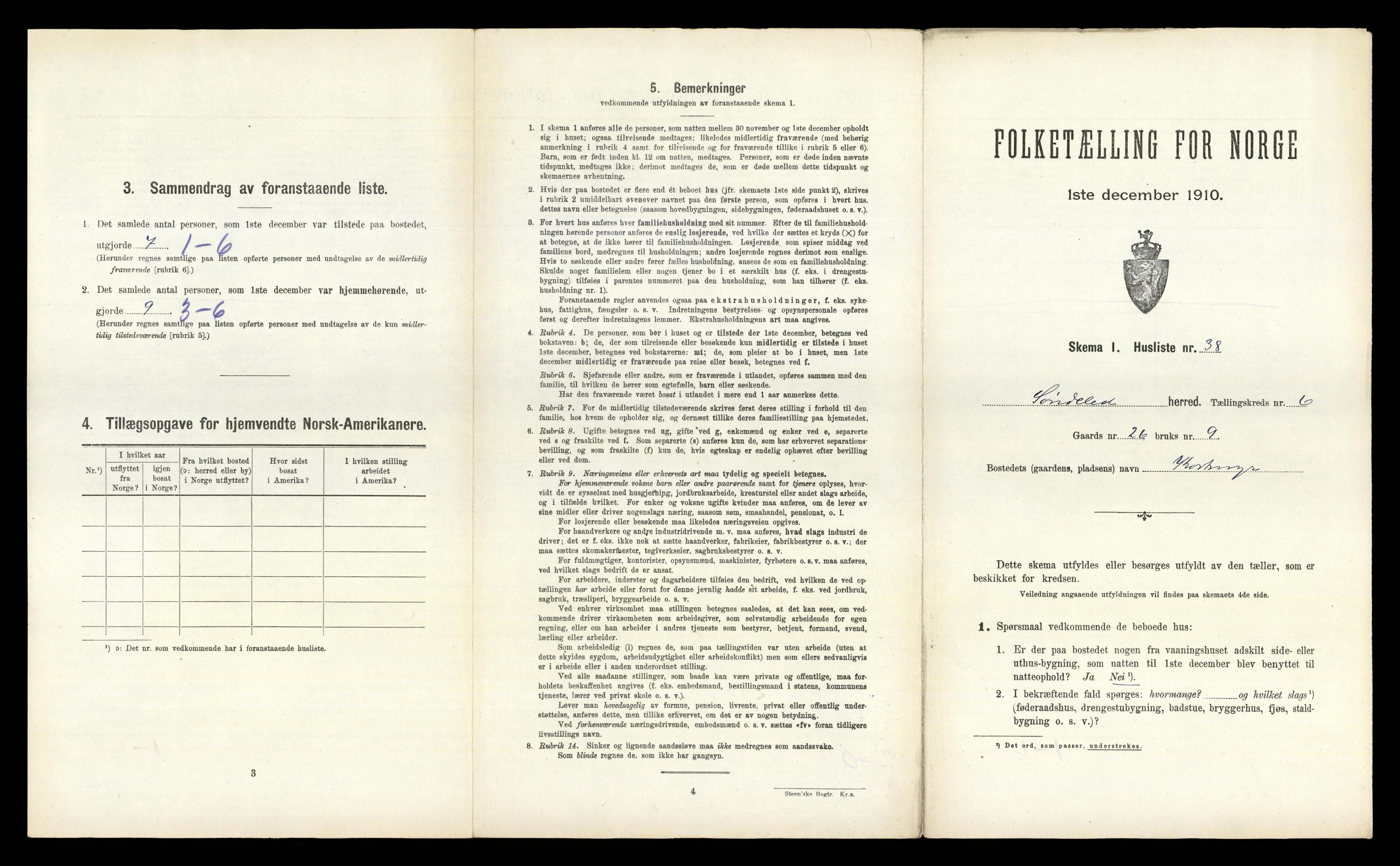 RA, 1910 census for Søndeled, 1910, p. 658