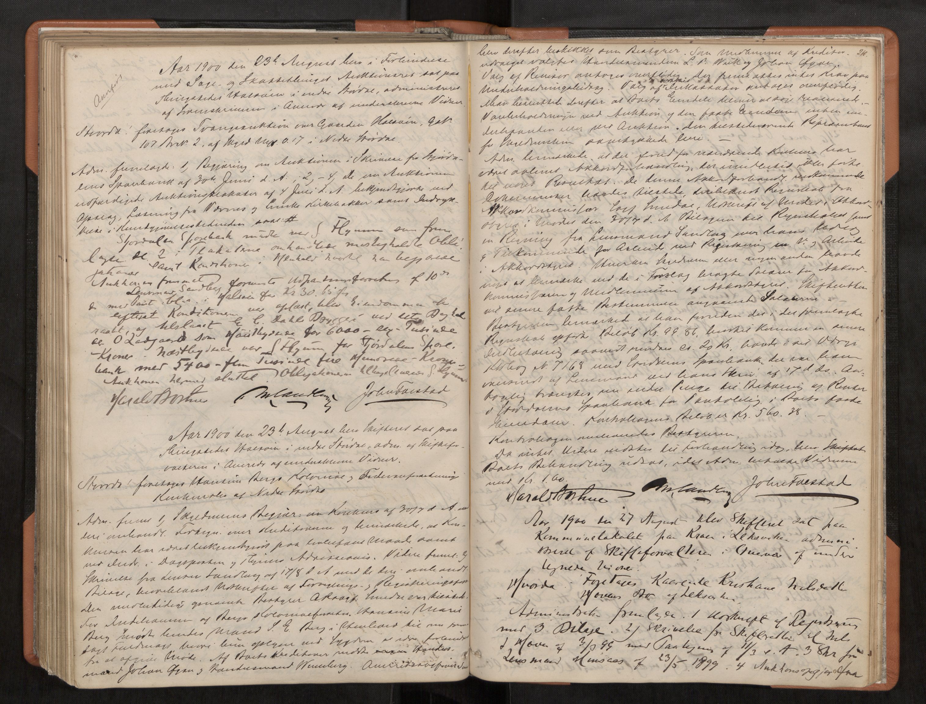 Stjør- og Verdal sorenskriveri, AV/SAT-A-4167/1/3/3B/L0002: Skifteforhandlingsprotokoll, 1870-1901, p. 210