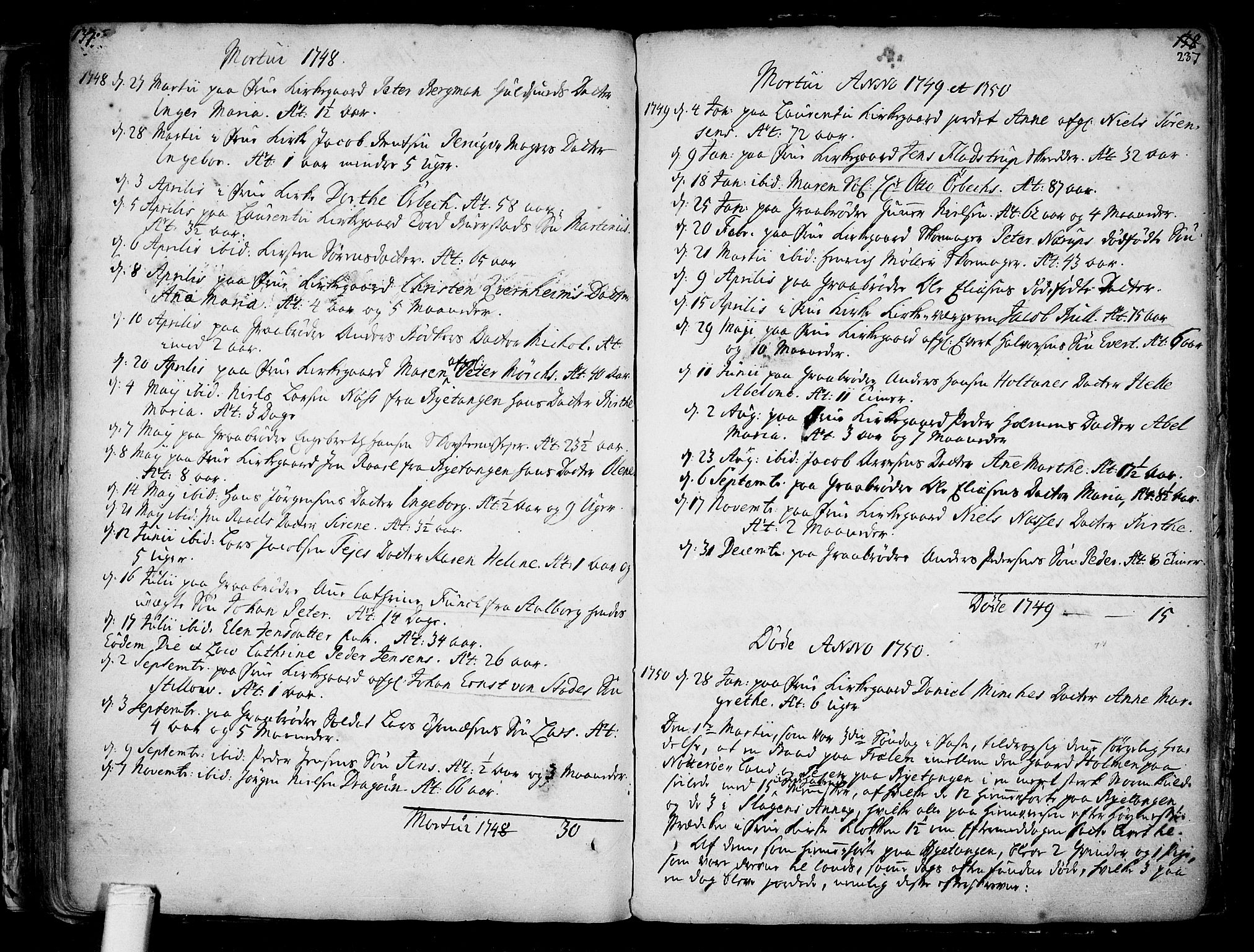 Tønsberg kirkebøker, SAKO/A-330/F/Fa/L0001: Parish register (official) no. I 1, 1688-1760, p. 236-237