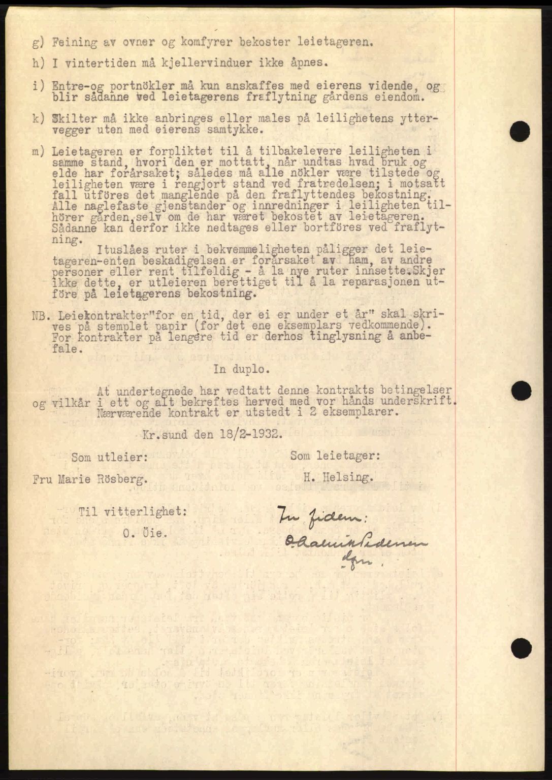 Kristiansund byfogd, AV/SAT-A-4587/A/27: Mortgage book no. 26, 1931-1933, Deed date: 23.02.1932