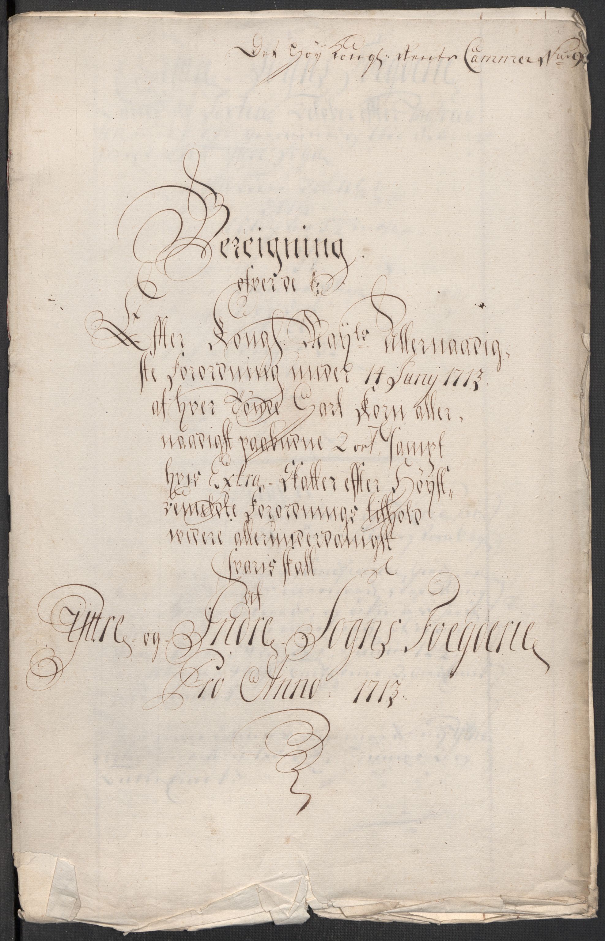 Rentekammeret inntil 1814, Reviderte regnskaper, Fogderegnskap, RA/EA-4092/R52/L3319: Fogderegnskap Sogn, 1713-1714, p. 222