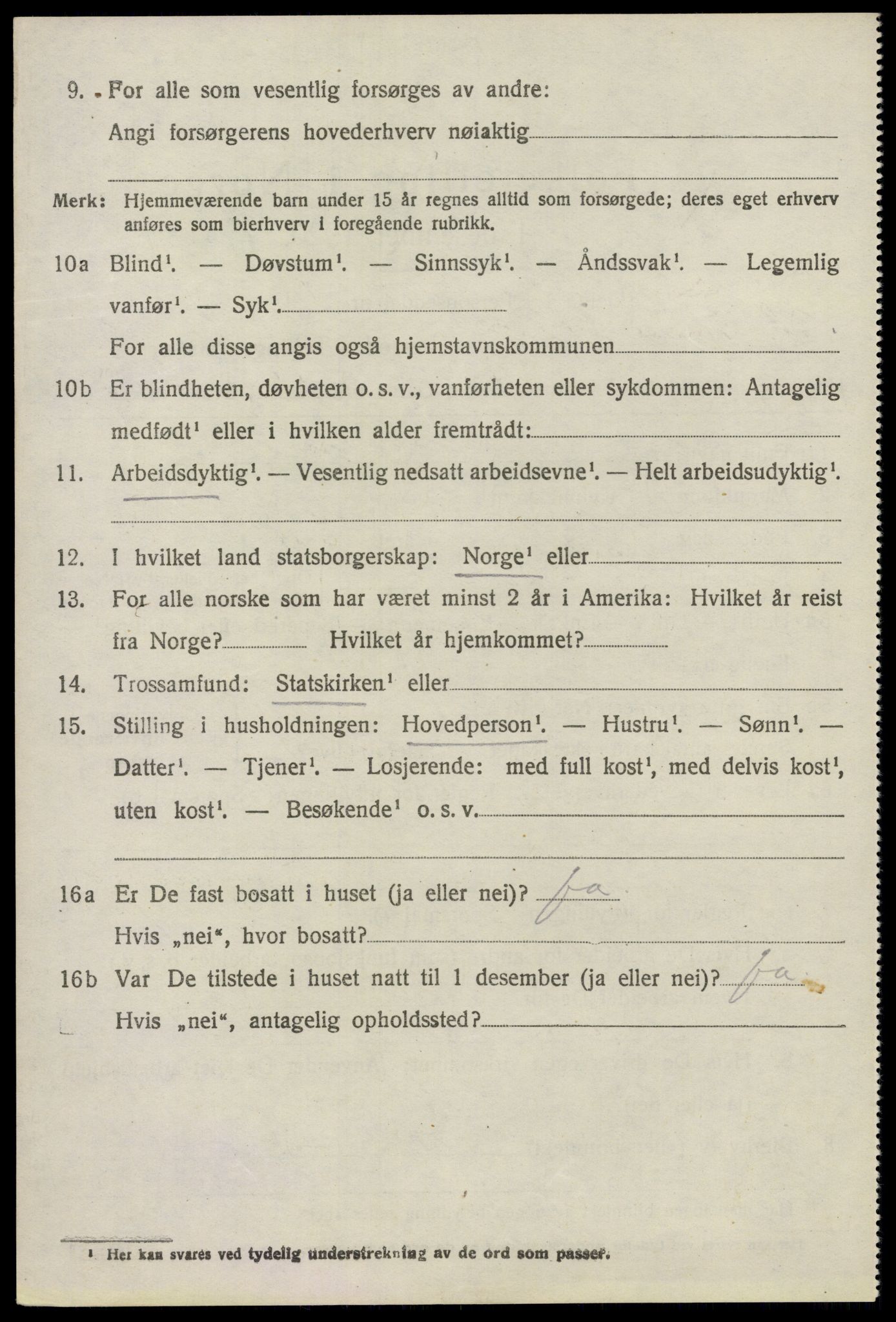 SAO, 1920 census for Høland, 1920, p. 5522