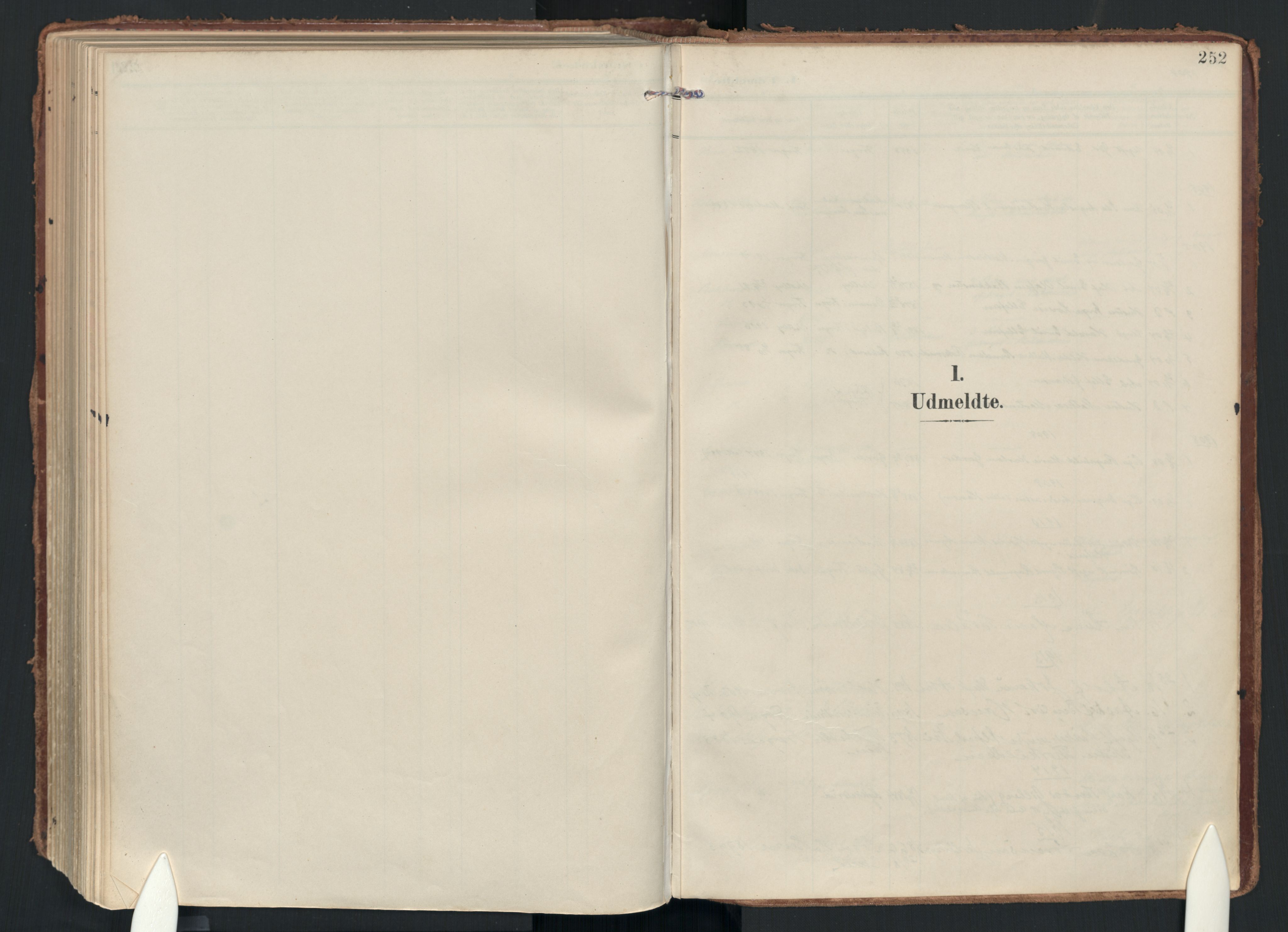 Drøbak prestekontor Kirkebøker, SAO/A-10142a/F/Fc/L0003: Parish register (official) no. III 3, 1901-1920, p. 252