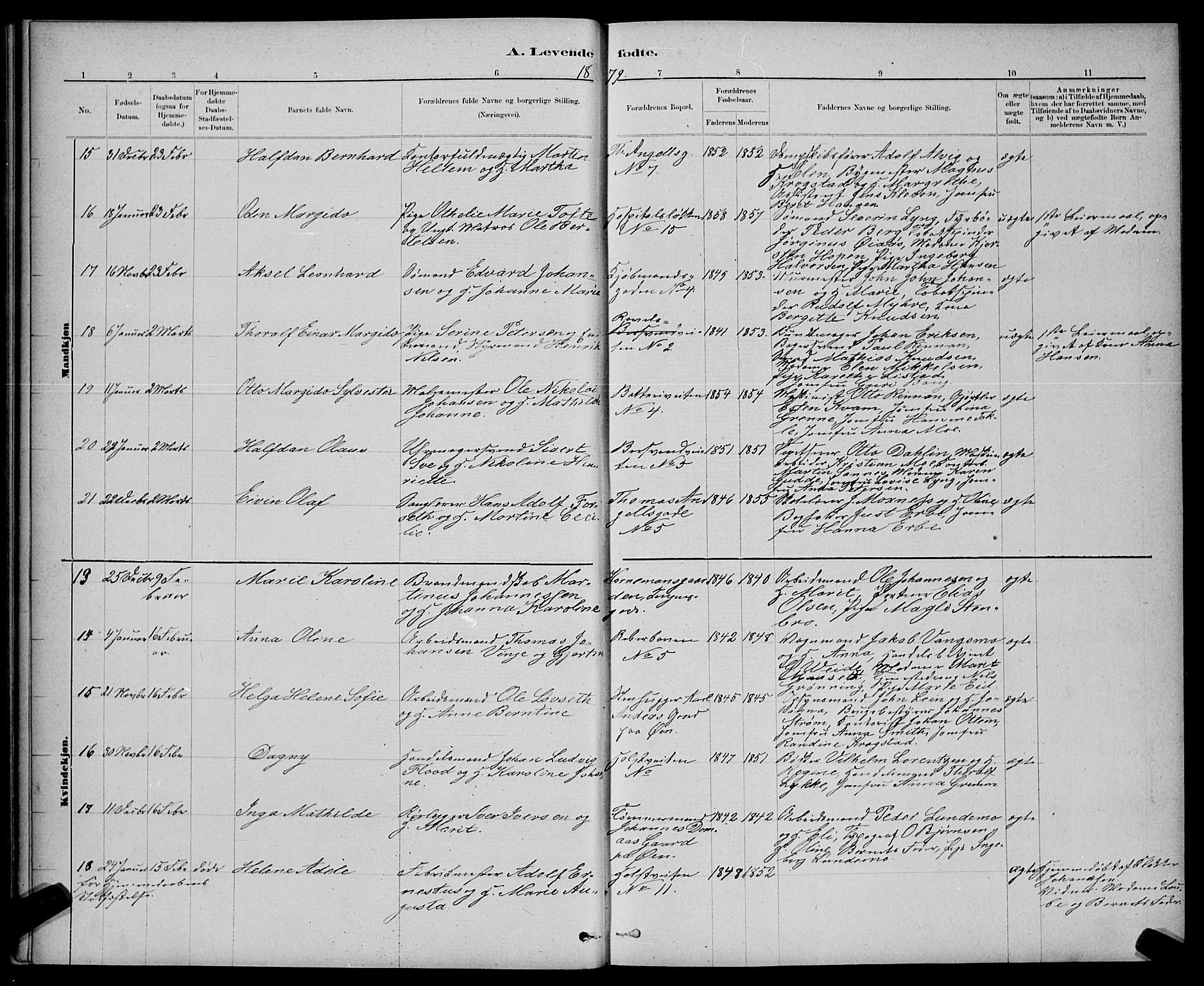 Ministerialprotokoller, klokkerbøker og fødselsregistre - Sør-Trøndelag, AV/SAT-A-1456/601/L0091: Parish register (copy) no. 601C09, 1878-1883