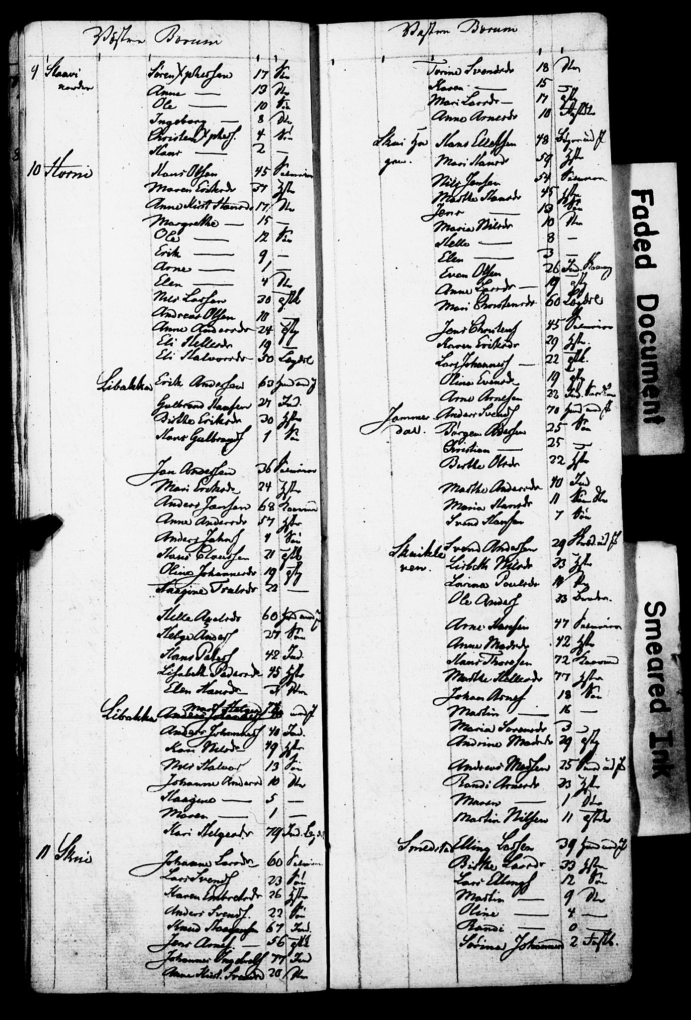 SAO, Census 1825 for Asker, 1825, p. 30