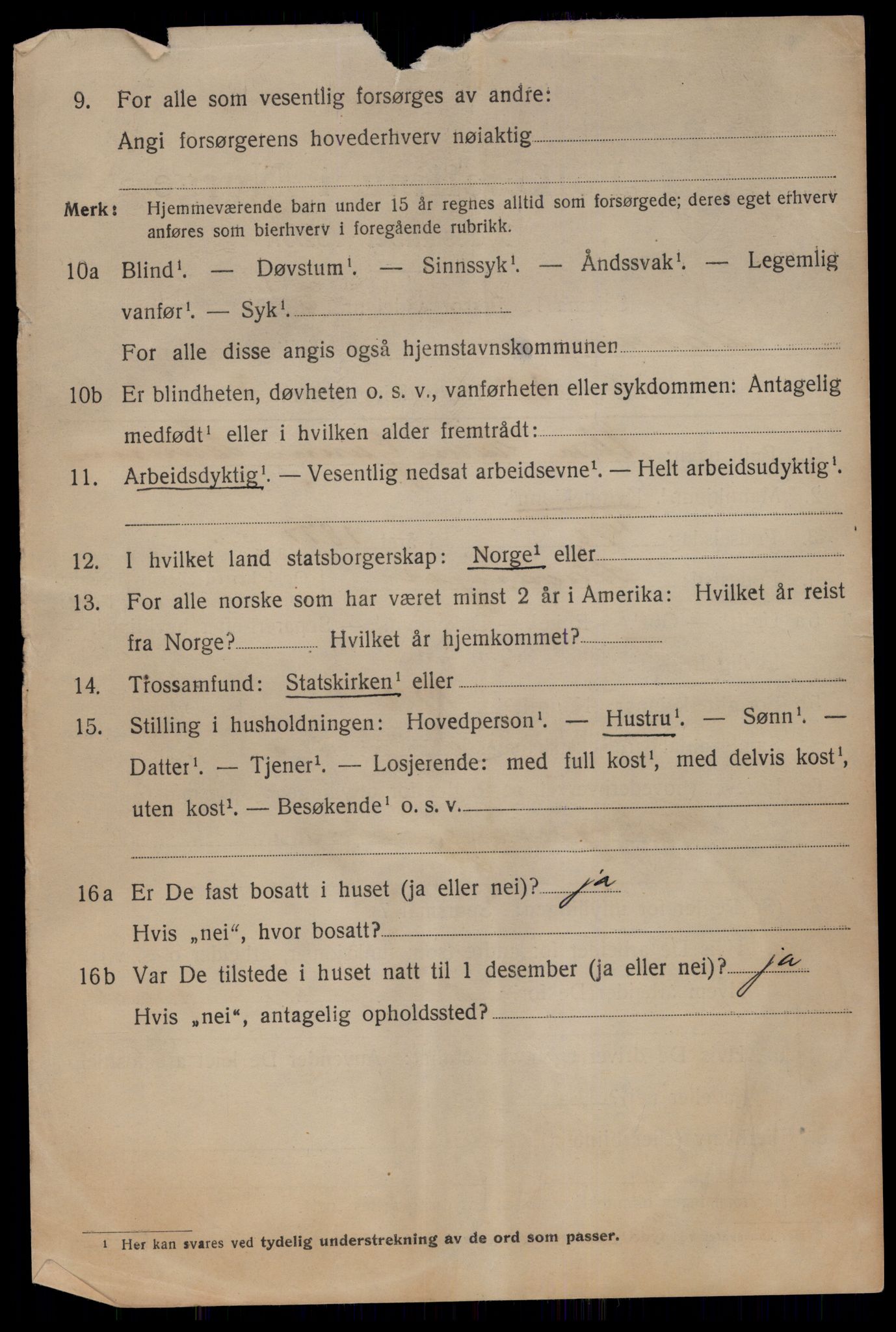 SAST, 1920 census for Stavanger, 1920, p. 80759