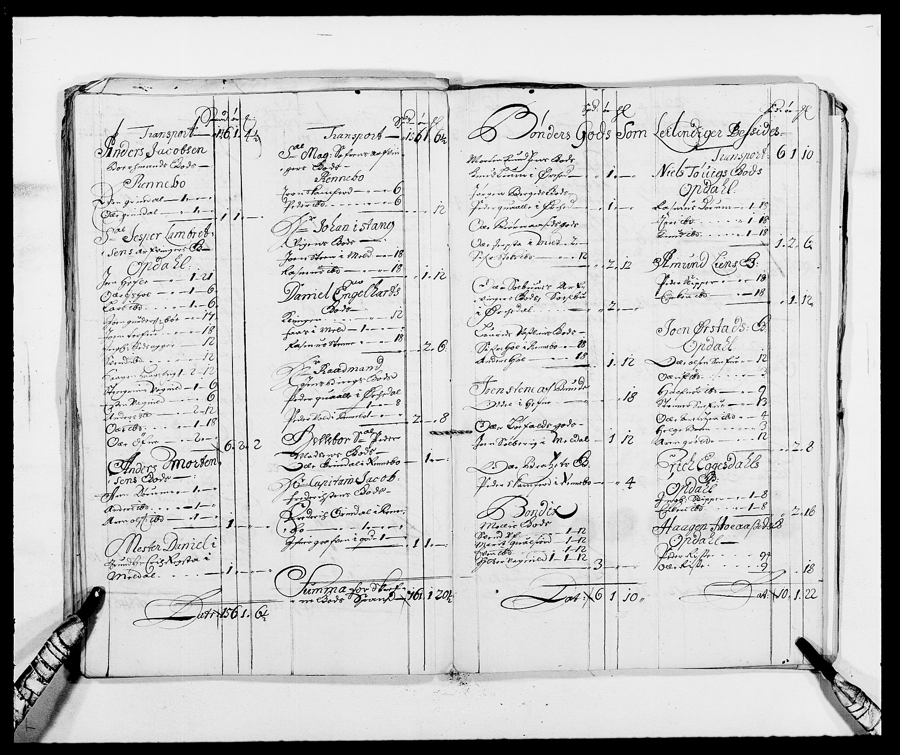 Rentekammeret inntil 1814, Reviderte regnskaper, Fogderegnskap, RA/EA-4092/R58/L3936: Fogderegnskap Orkdal, 1689-1690, p. 94