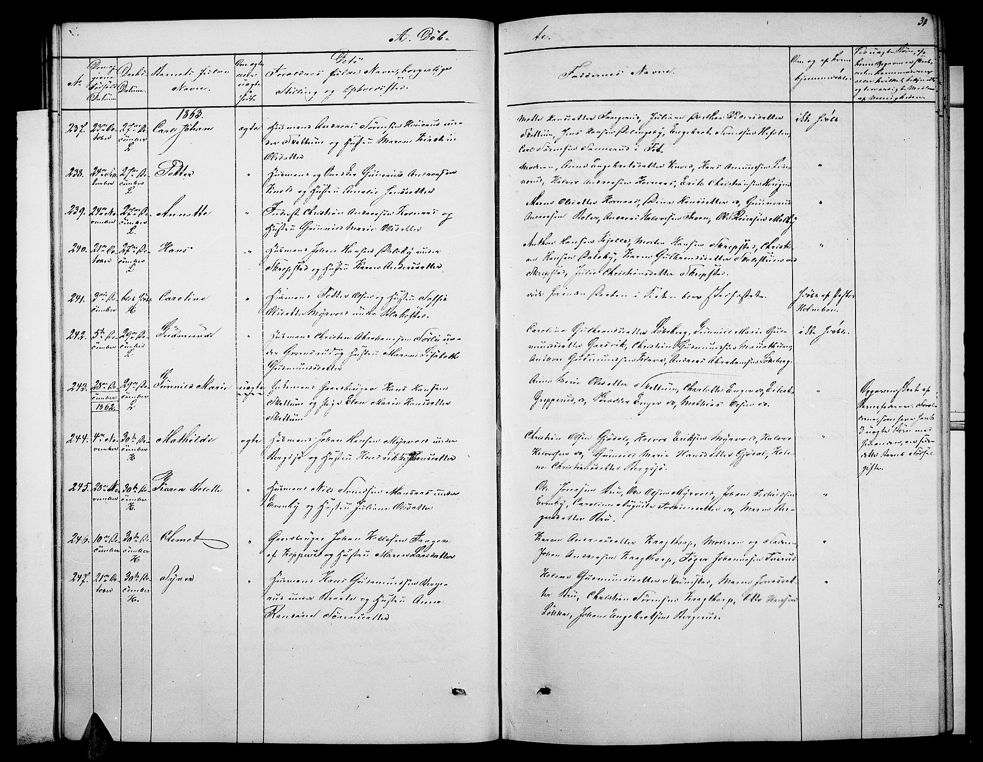 Høland prestekontor Kirkebøker, AV/SAO-A-10346a/G/Ga/L0005: Parish register (copy) no. I 5, 1862-1869, p. 31