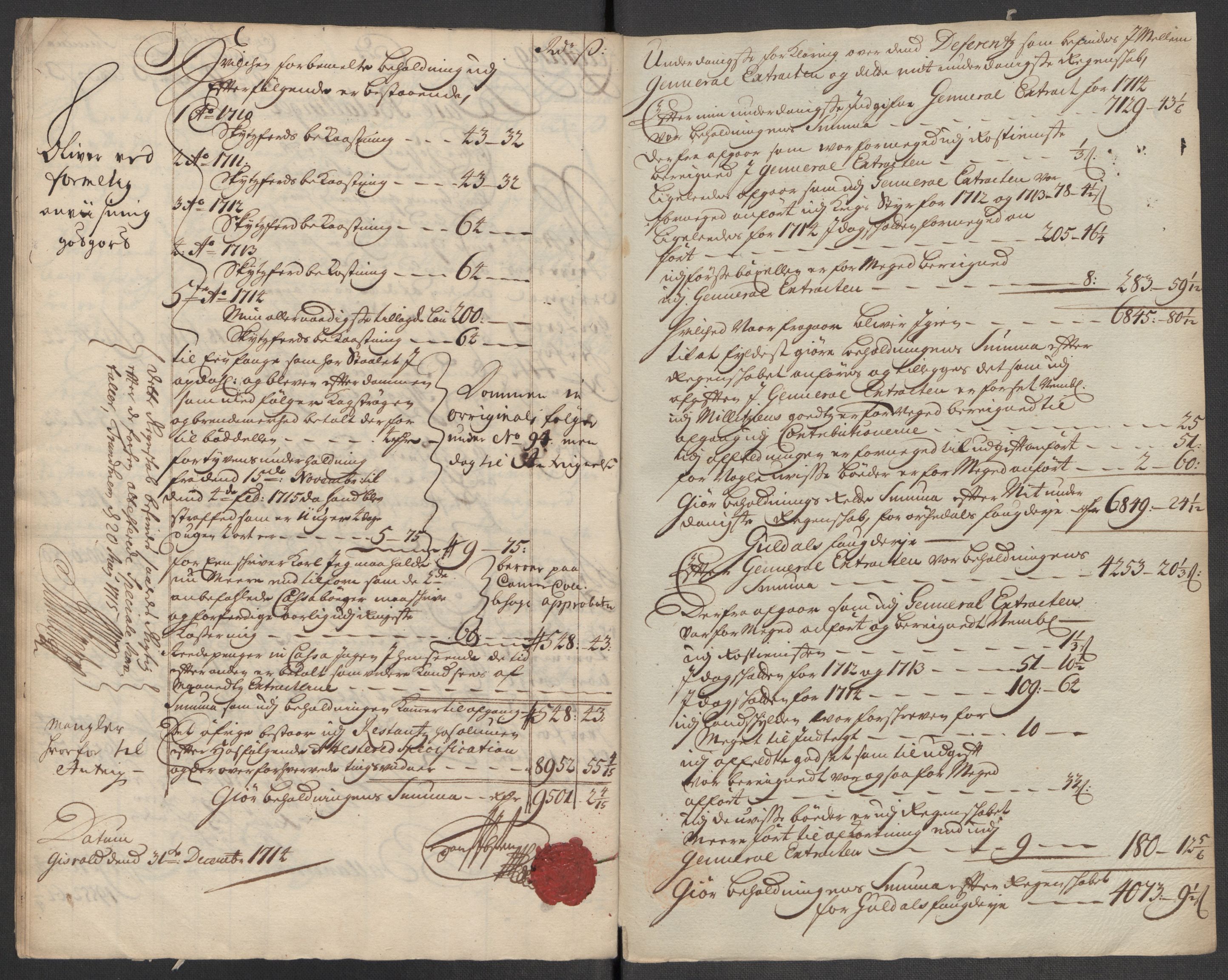 Rentekammeret inntil 1814, Reviderte regnskaper, Fogderegnskap, RA/EA-4092/R60/L3965: Fogderegnskap Orkdal og Gauldal, 1714, p. 18