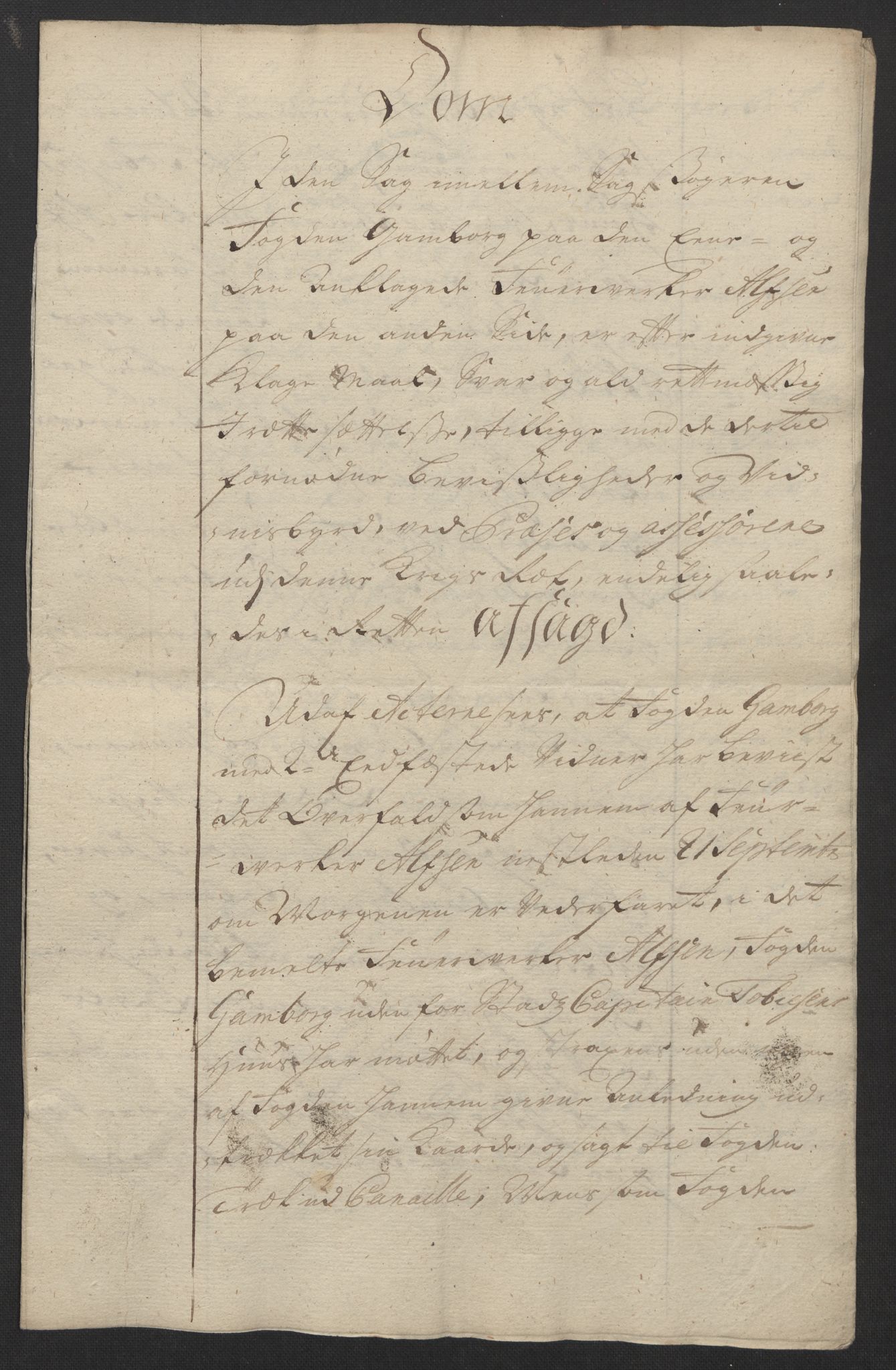 Stattholderembetet 1572-1771, AV/RA-EA-2870/Ef/L0106: Brev fra embetsmenn og andre, 1730-1732, p. 18