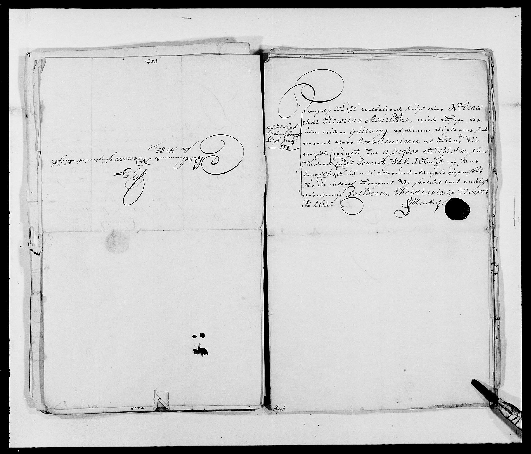 Rentekammeret inntil 1814, Reviderte regnskaper, Fogderegnskap, AV/RA-EA-4092/R39/L2307: Fogderegnskap Nedenes, 1684-1689, p. 67