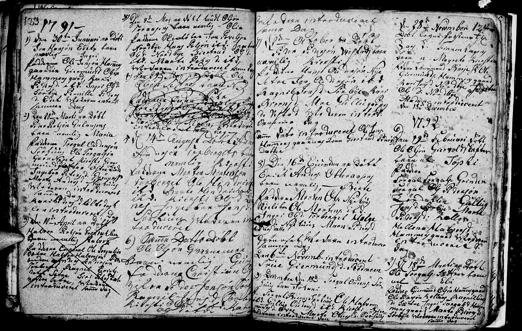 Trysil prestekontor, AV/SAH-PREST-046/H/Ha/Hab/L0001: Parish register (copy) no. 1, 1781-1799, p. 123-124