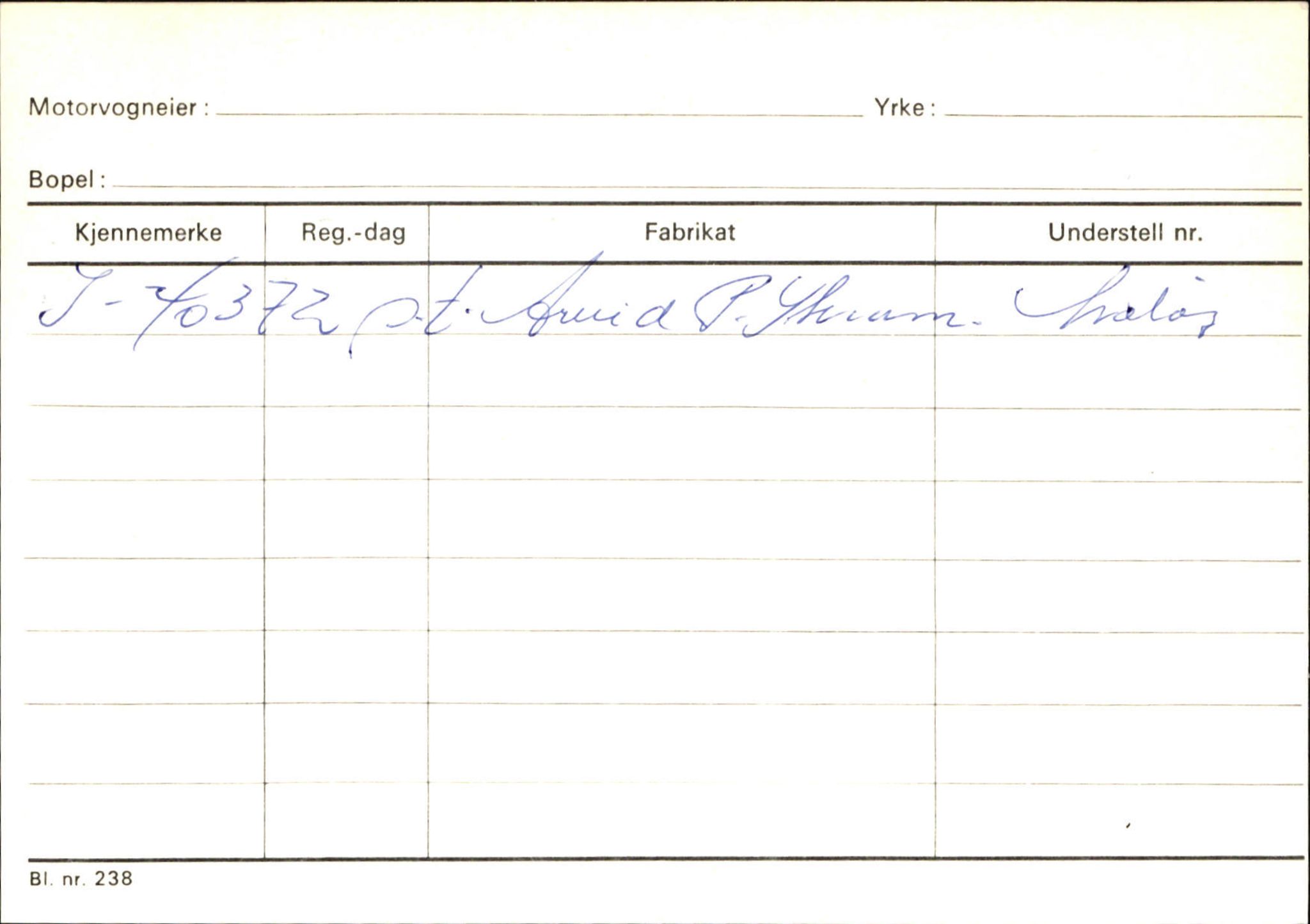 Statens vegvesen, Sogn og Fjordane vegkontor, AV/SAB-A-5301/4/F/L0144: Registerkort Vågsøy A-R, 1945-1975, p. 808