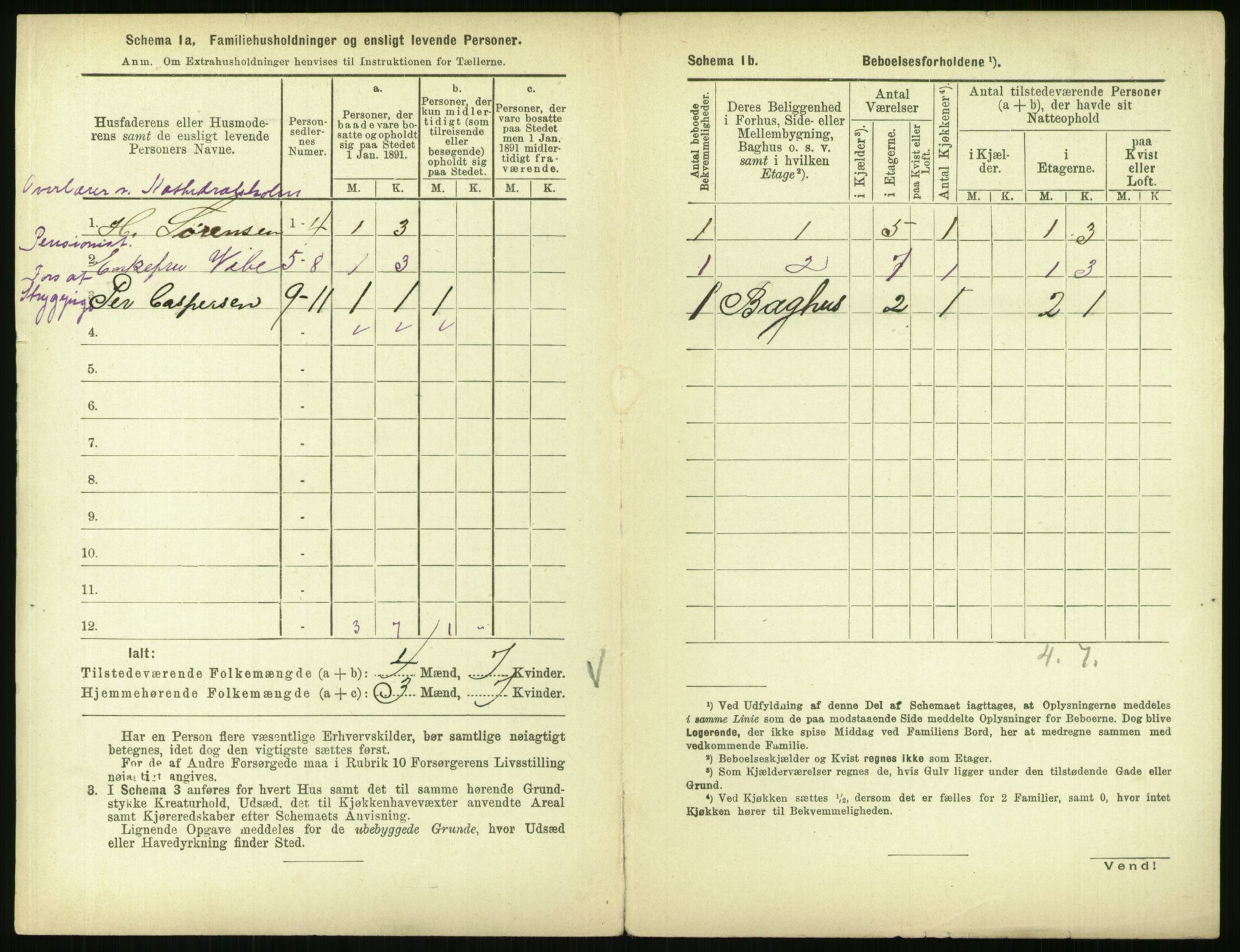 RA, 1891 census for 0301 Kristiania, 1891, p. 42120