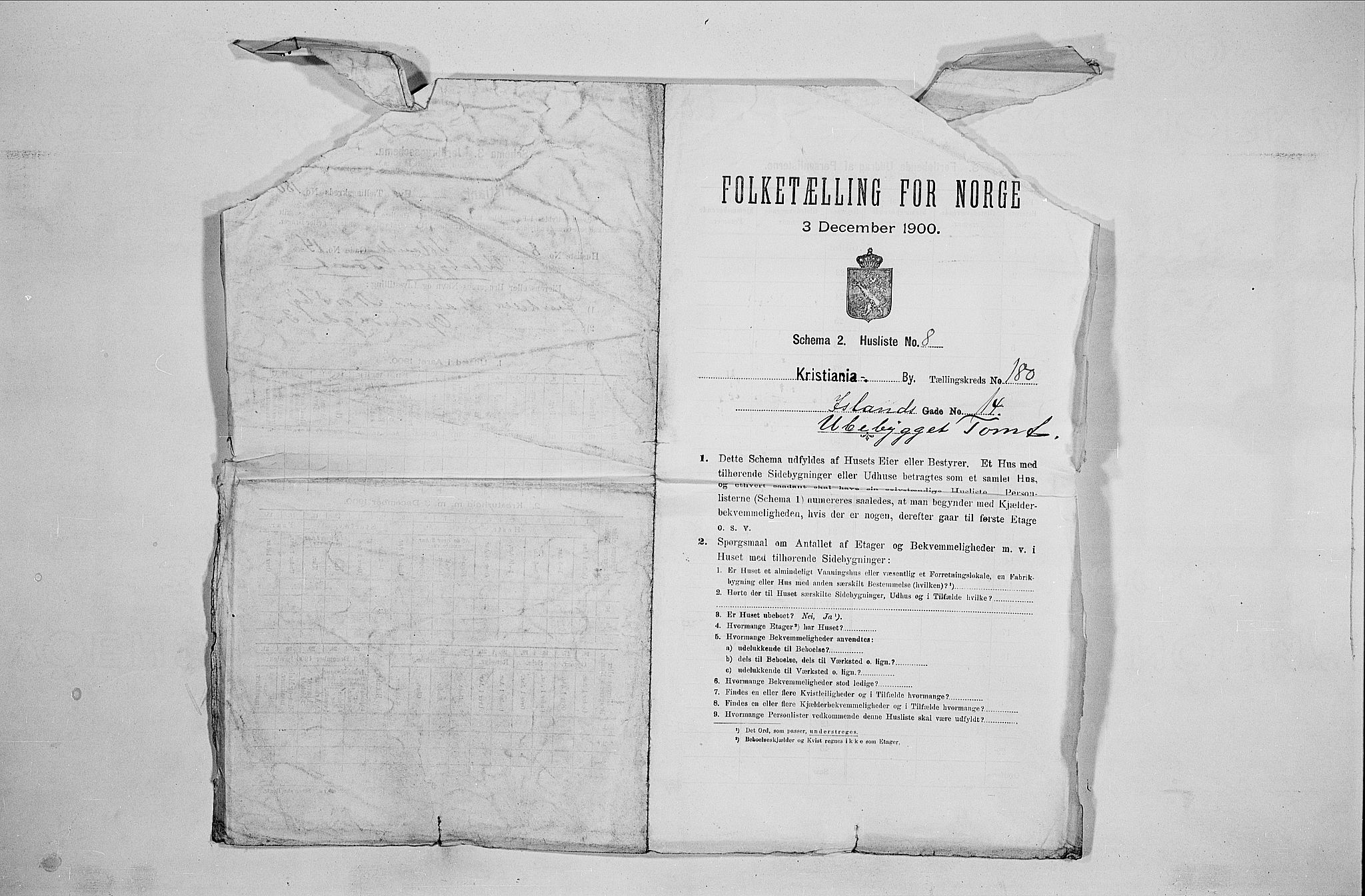 SAO, 1900 census for Kristiania, 1900, p. 42226