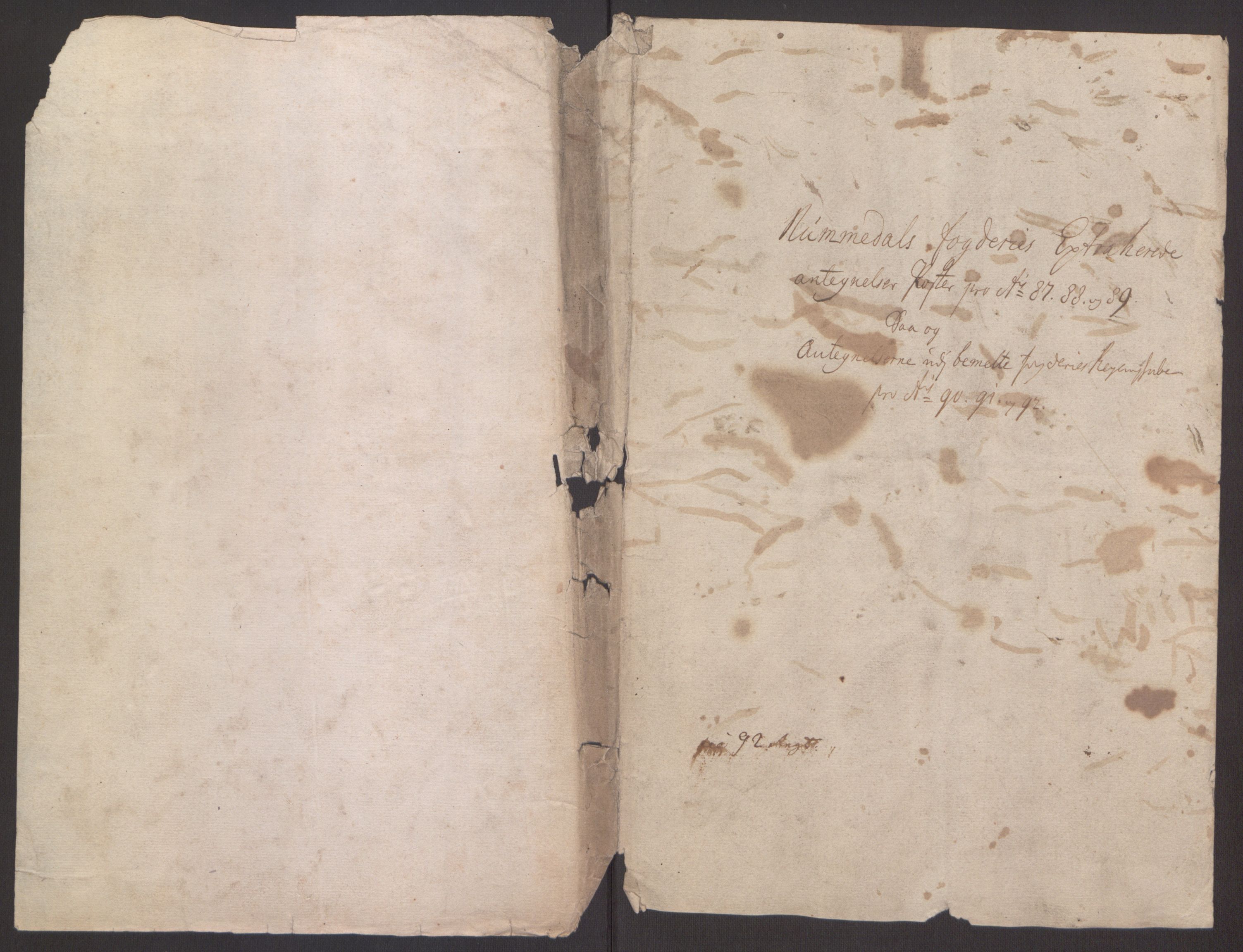 Rentekammeret inntil 1814, Reviderte regnskaper, Fogderegnskap, RA/EA-4092/R64/L4424: Fogderegnskap Namdal, 1692-1695, p. 176