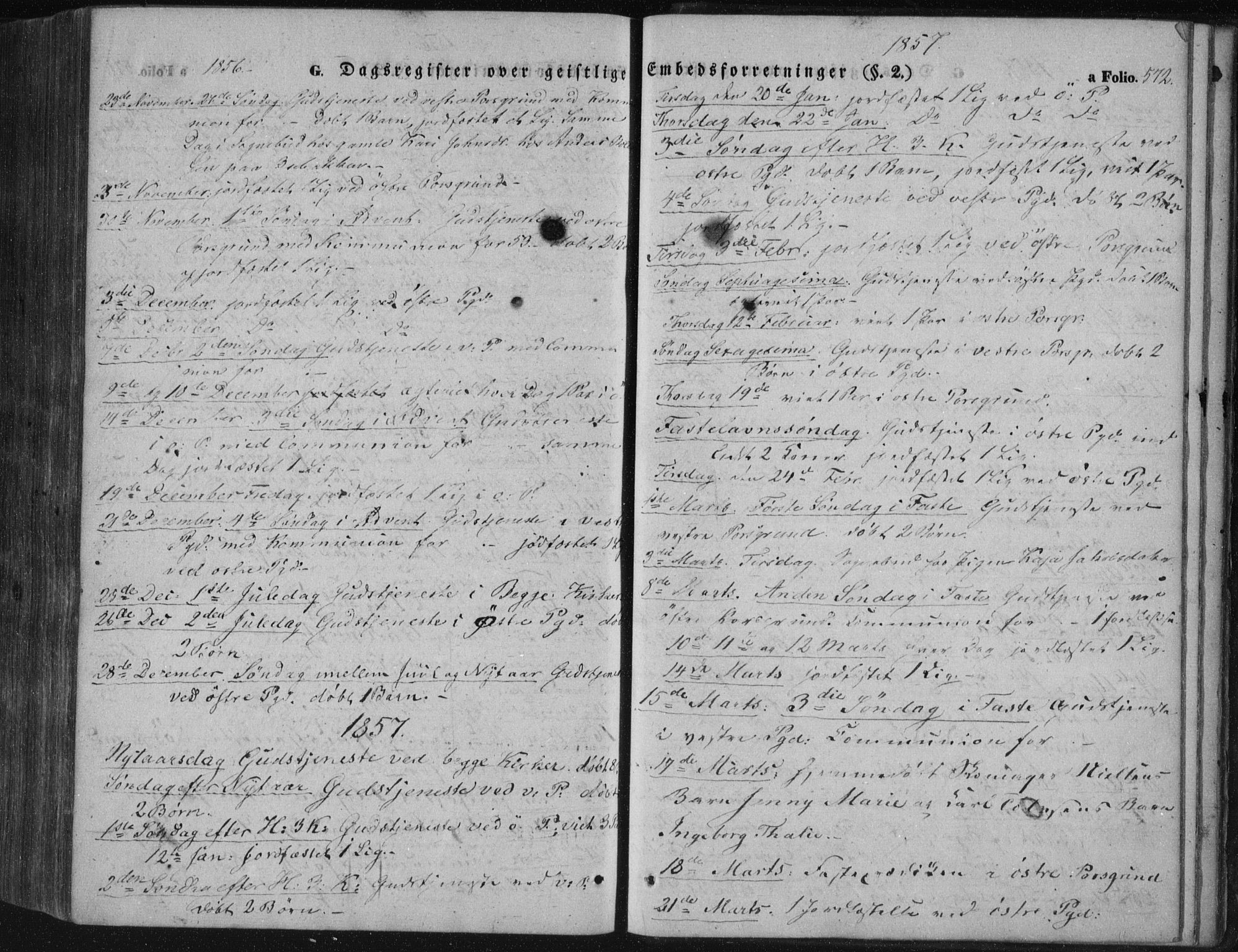 Porsgrunn kirkebøker , SAKO/A-104/F/Fa/L0006: Parish register (official) no. 6, 1841-1857, p. 572