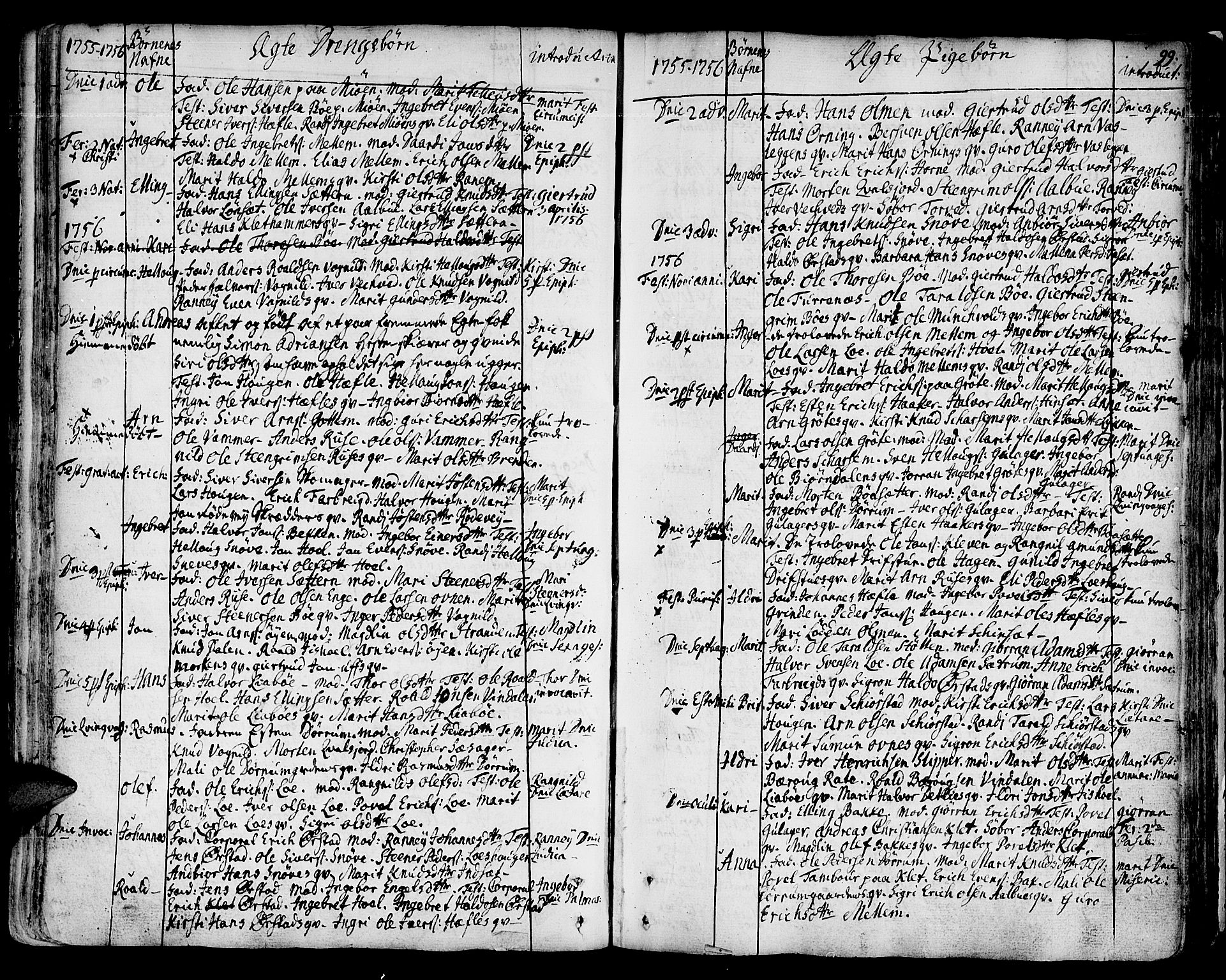 Ministerialprotokoller, klokkerbøker og fødselsregistre - Sør-Trøndelag, SAT/A-1456/678/L0891: Parish register (official) no. 678A01, 1739-1780, p. 99
