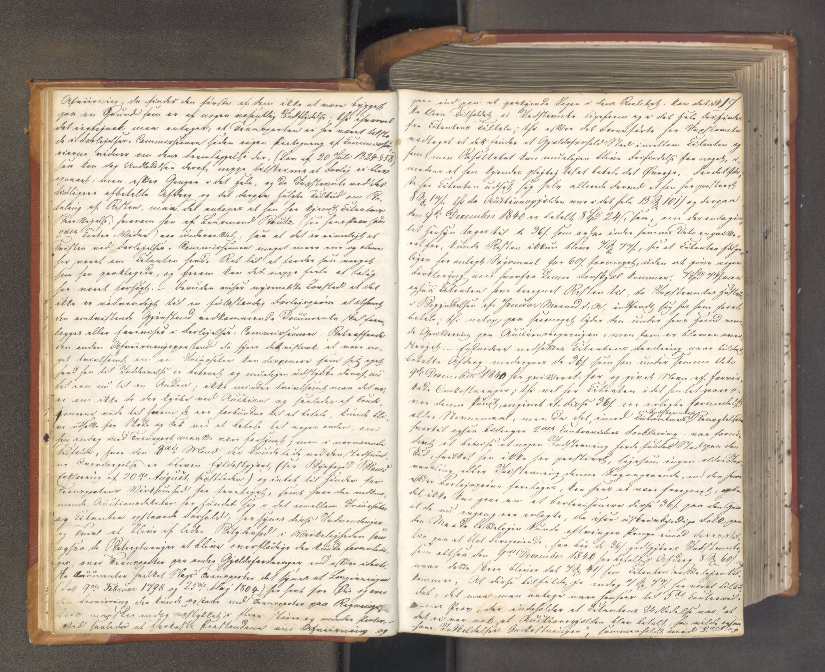 Numedal og Sandsvær sorenskriveri, AV/SAKO-A-128/F/Fa/Faa/L0104: Tingbok for Sandsvær, 1842-1849