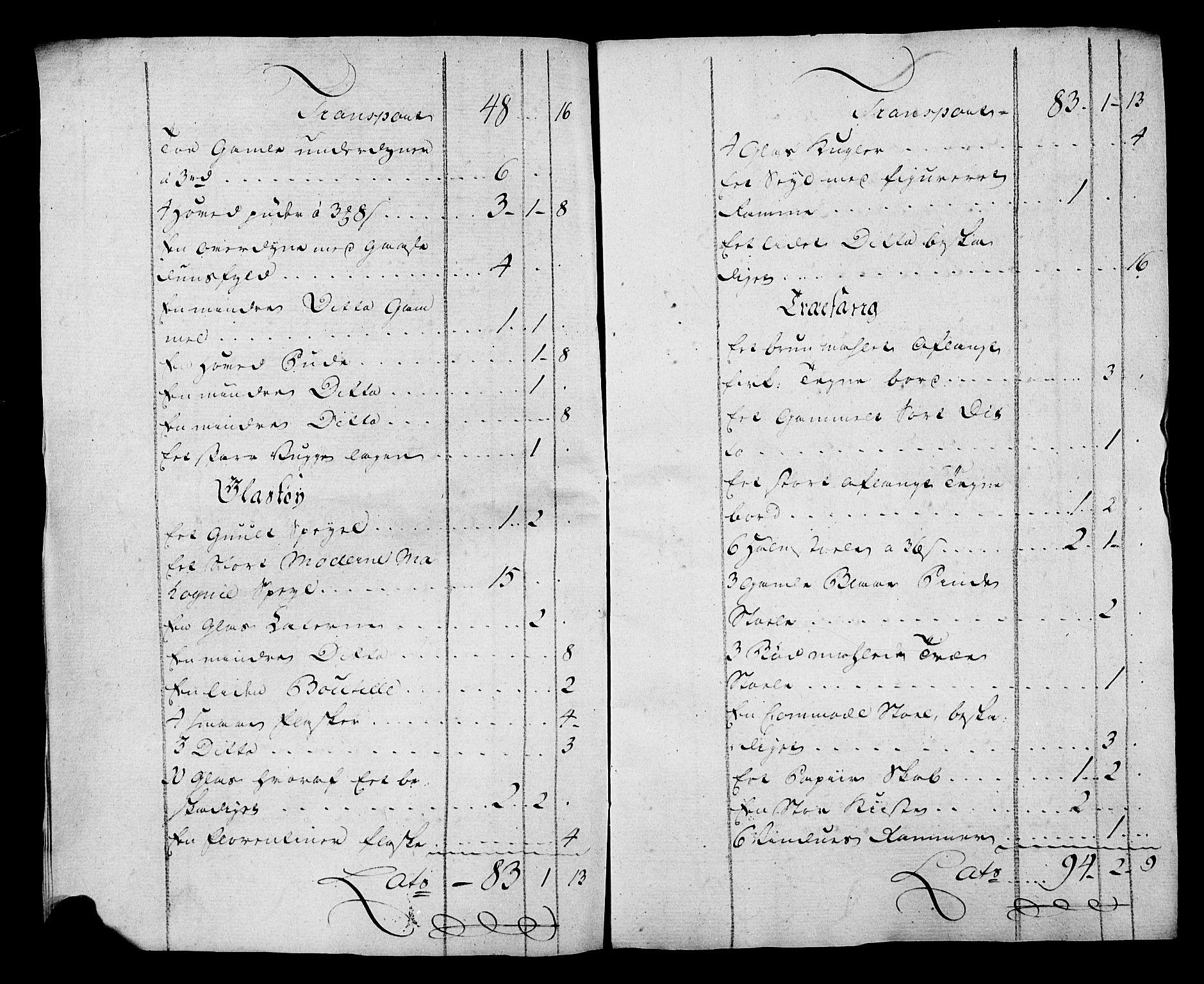 Forsvaret, Generalauditøren, AV/RA-RAFA-1772/F/Fj/Fja/L0003: --, 1798-1820, p. 9
