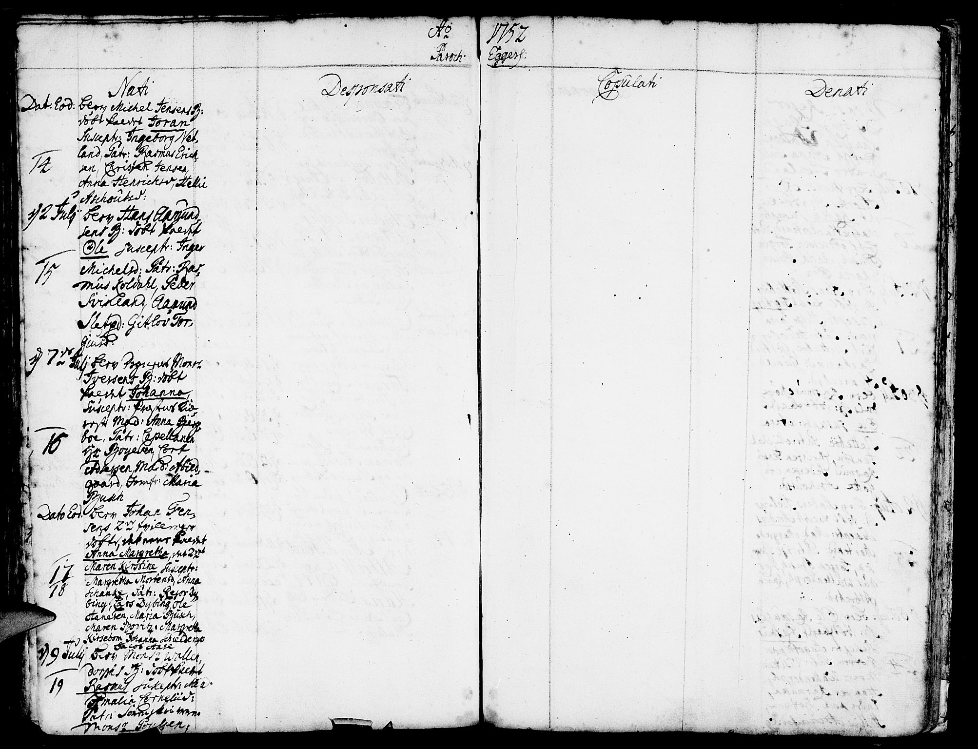 Eigersund sokneprestkontor, AV/SAST-A-101807/S08/L0002: Parish register (official) no. A 2, 1720-1757