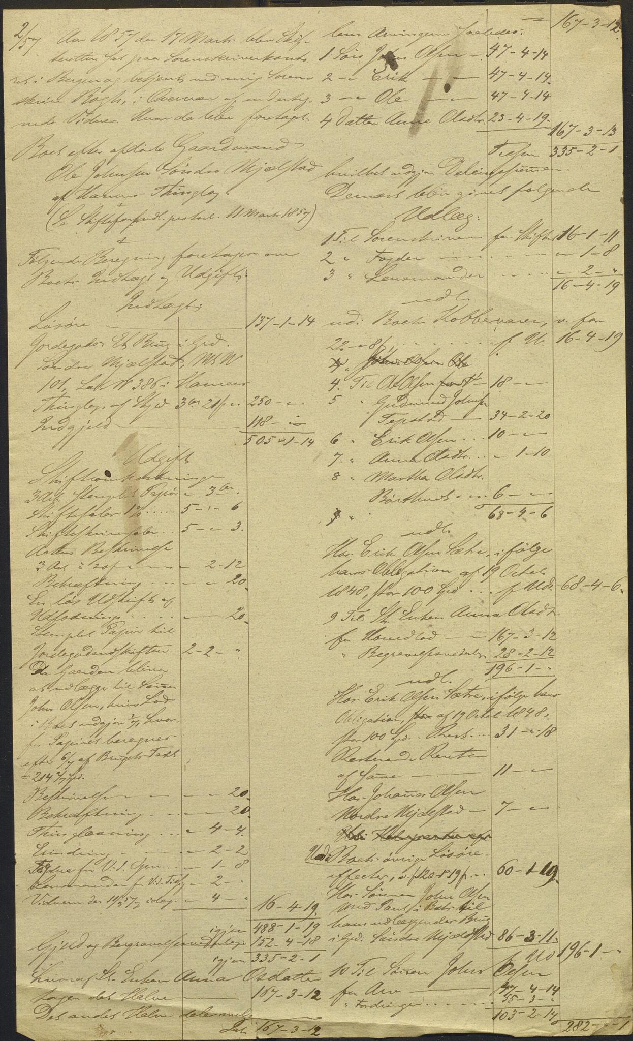 Nordhordland sorenskrivar, AV/SAB-A-2901/1/H/Hd/Hdb/L0003: Konsept til utlodningar, 1855-1860, p. 593