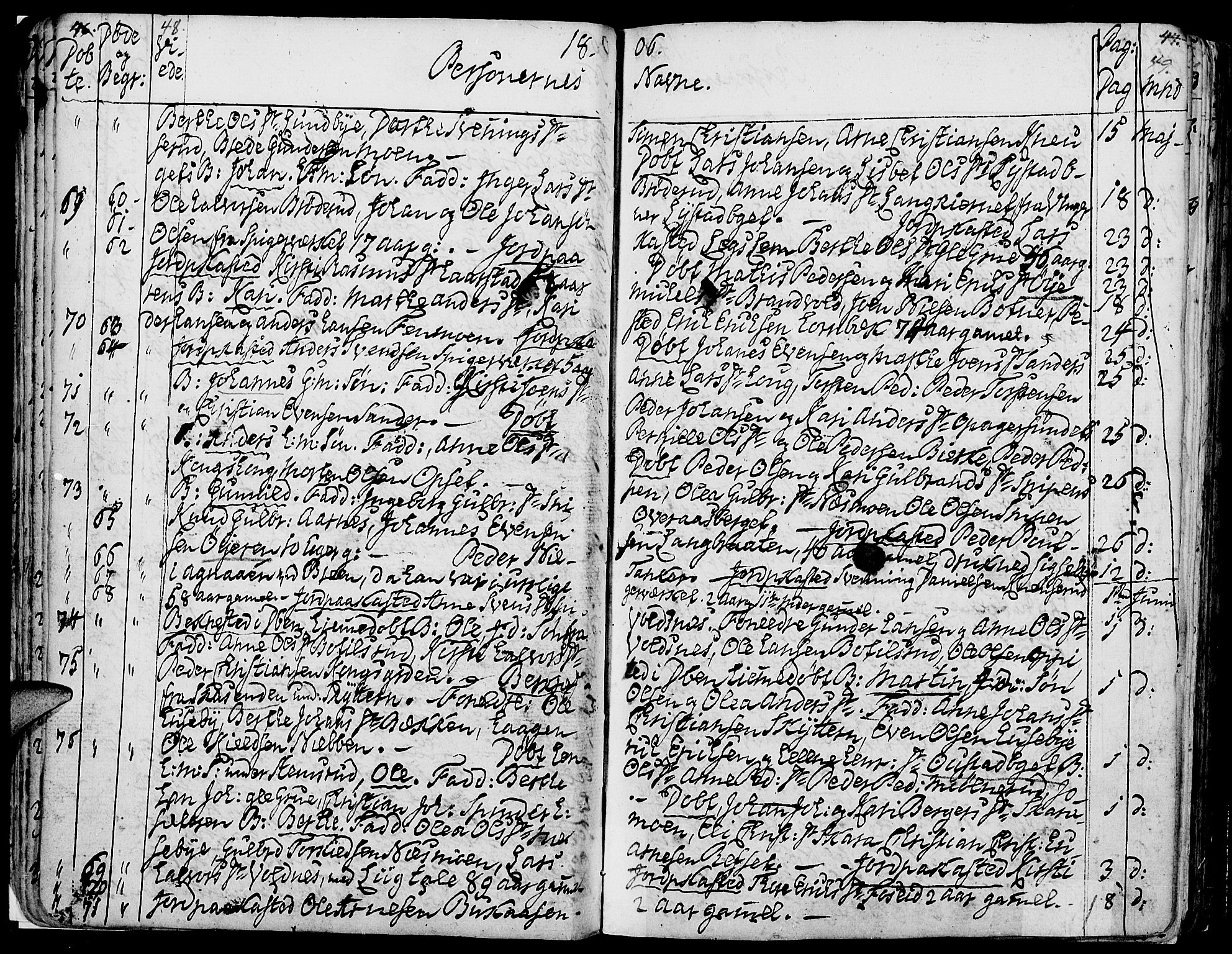 Grue prestekontor, AV/SAH-PREST-036/H/Ha/Haa/L0005: Parish register (official) no. 5, 1805-1814, p. 48-49