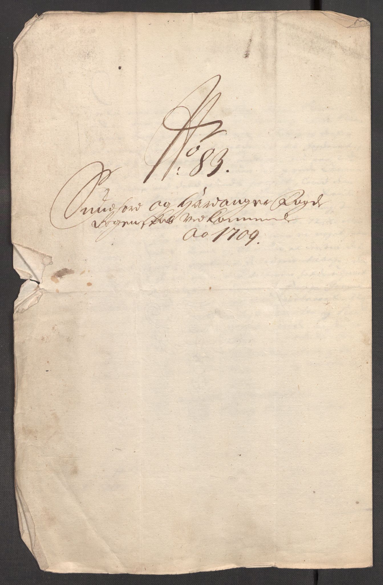 Rentekammeret inntil 1814, Reviderte regnskaper, Fogderegnskap, AV/RA-EA-4092/R48/L2986: Fogderegnskap Sunnhordland og Hardanger, 1709-1710, p. 328