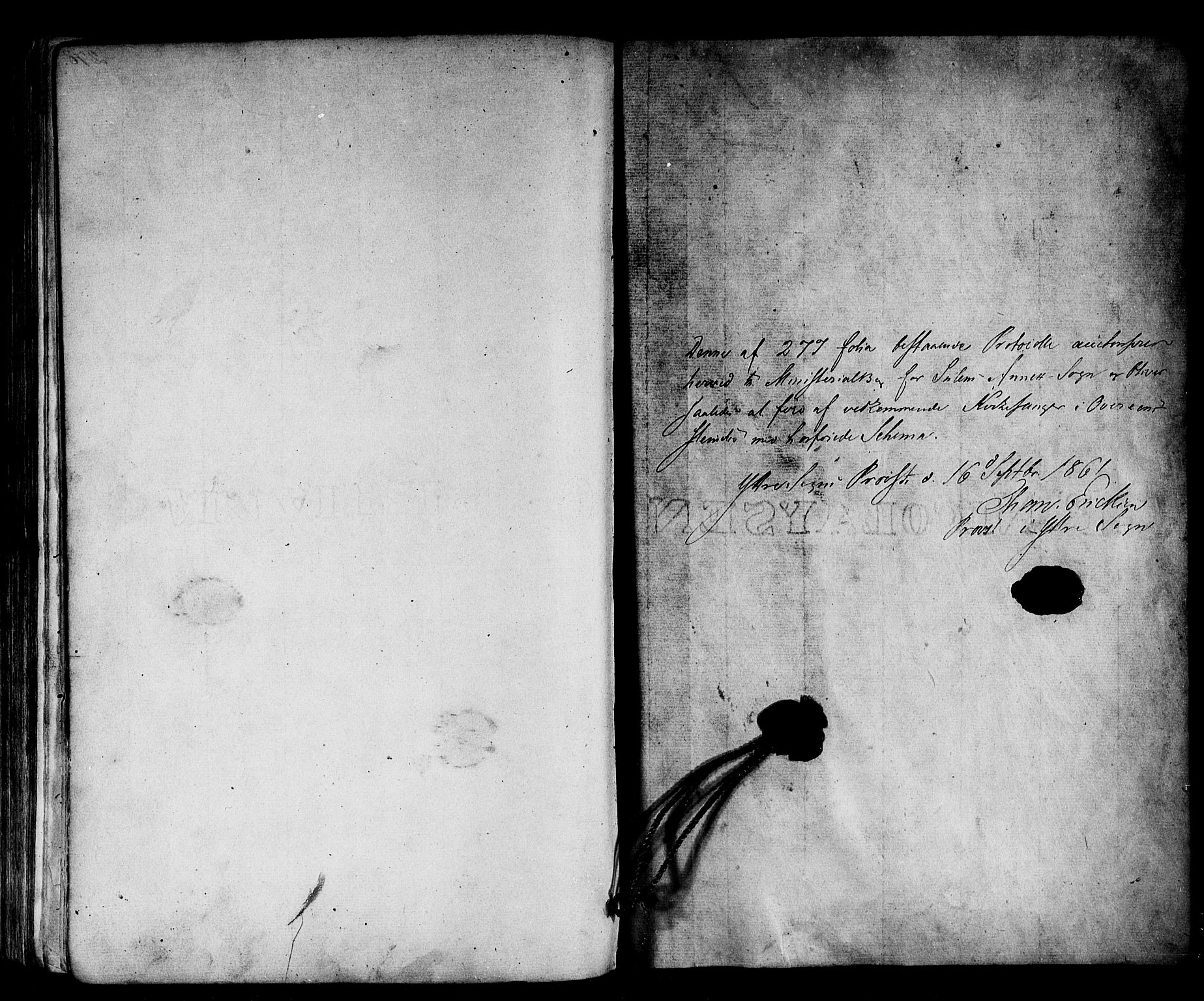 Solund sokneprestembete, AV/SAB-A-81401: Parish register (copy) no. A 1, 1860-1893