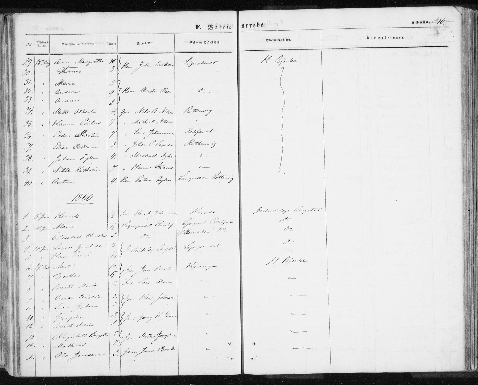 Lyngen sokneprestembete, SATØ/S-1289/H/He/Hea/L0005kirke: Parish register (official) no. 5, 1859-1869, p. 318