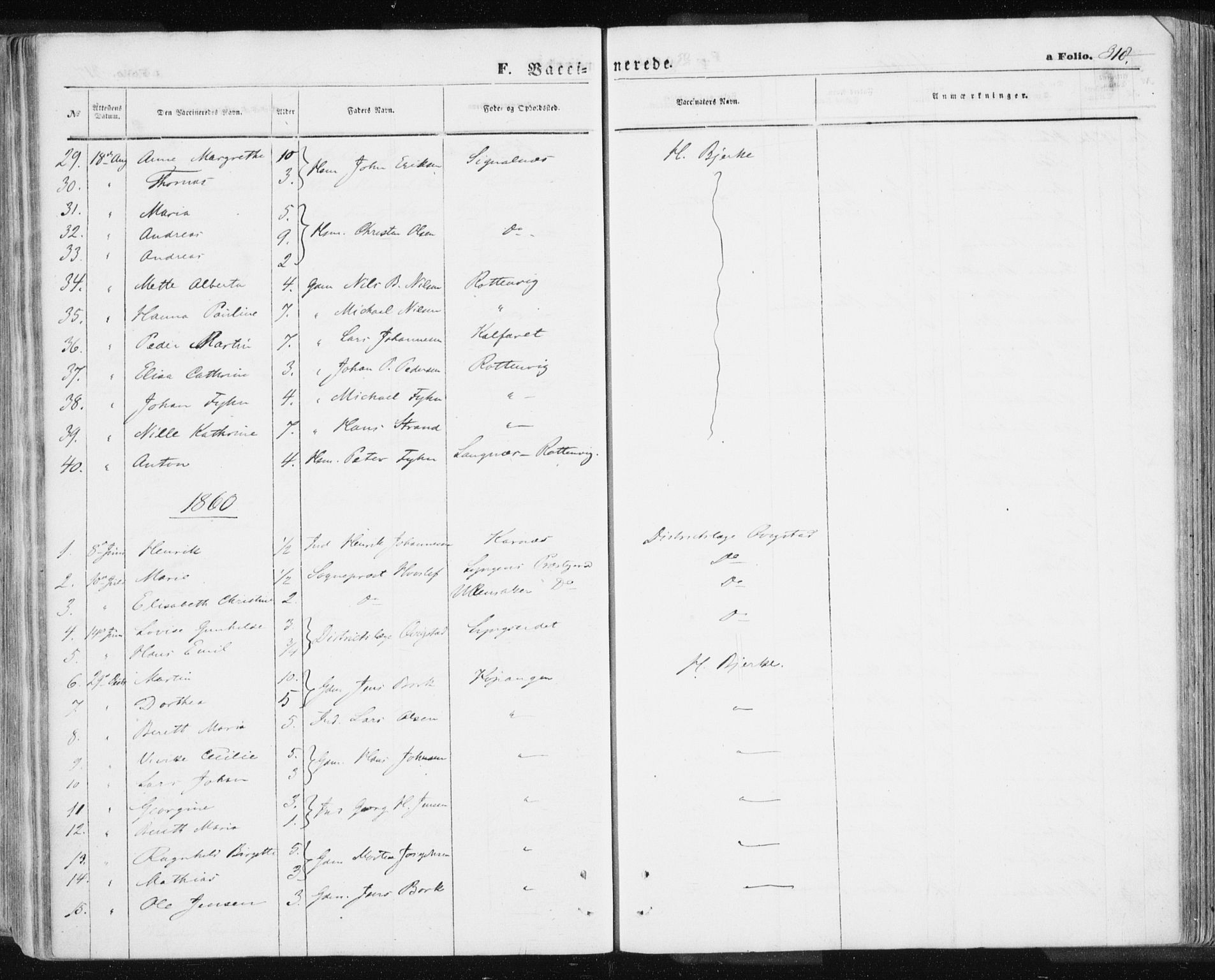 Lyngen sokneprestembete, AV/SATØ-S-1289/H/He/Hea/L0005kirke: Parish register (official) no. 5, 1859-1869, p. 318